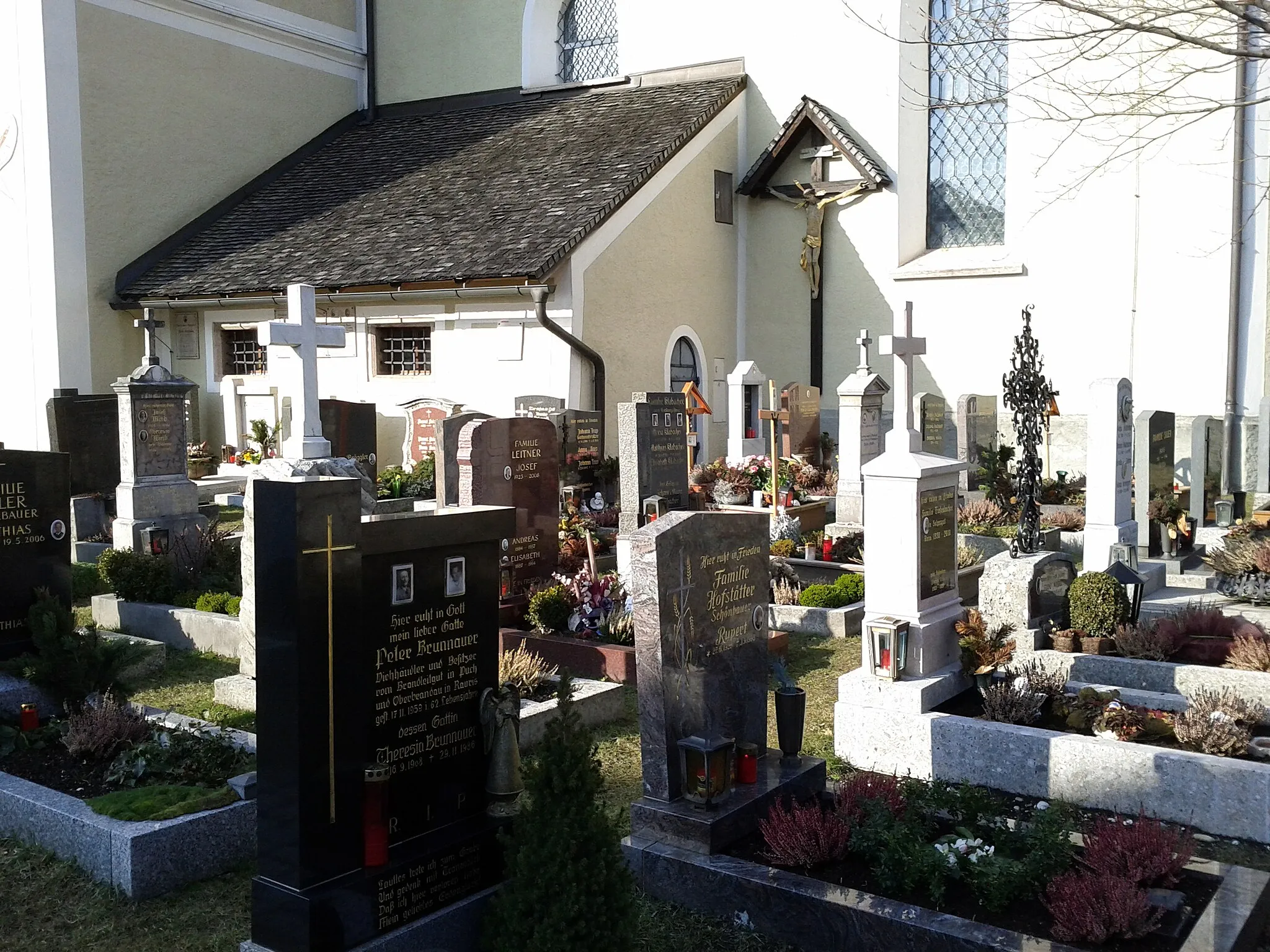Photo showing: Friedhof - Puch bei Hallein