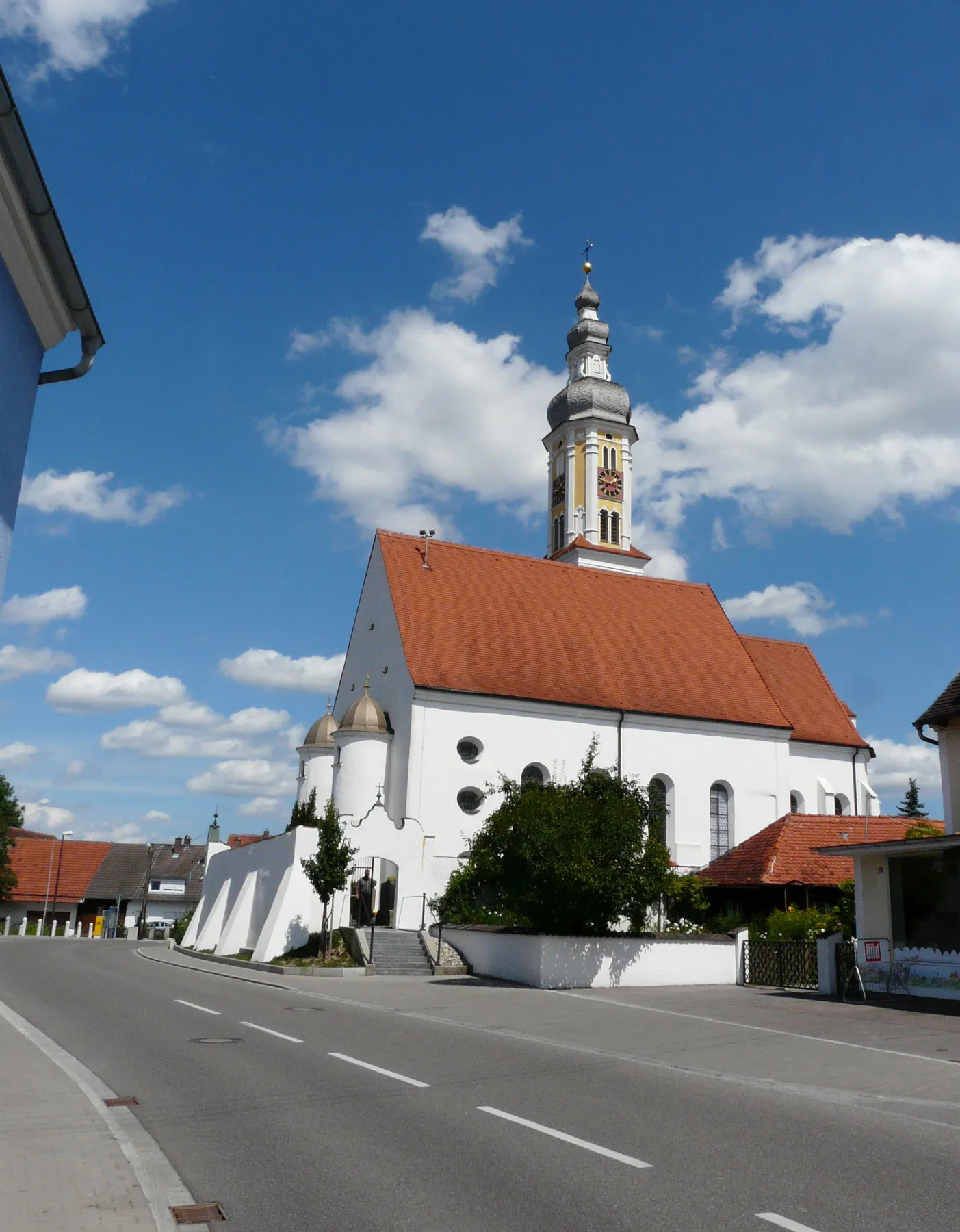 Photo showing: Kirche in Merching