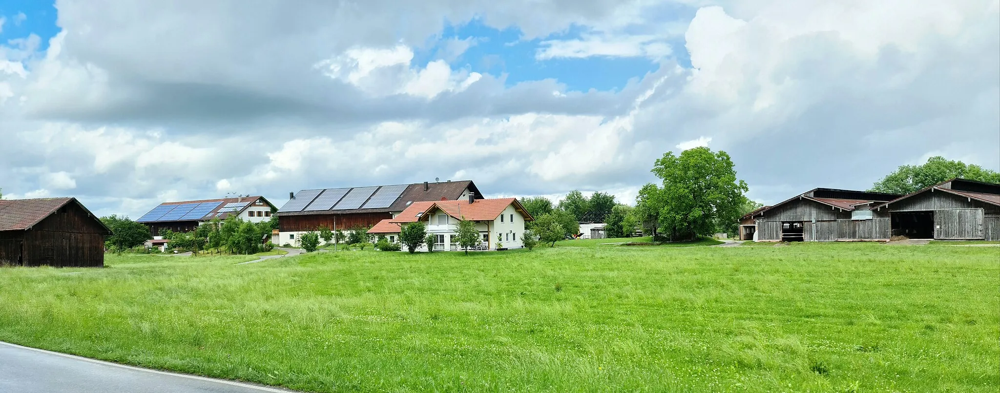 Photo showing: Oberhausen bei Peißenberg