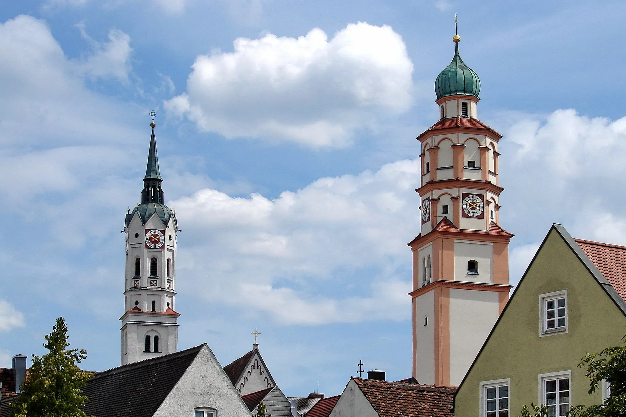 Photo showing: Stadtpfarrkirche St. Jakob und Frauenkirche