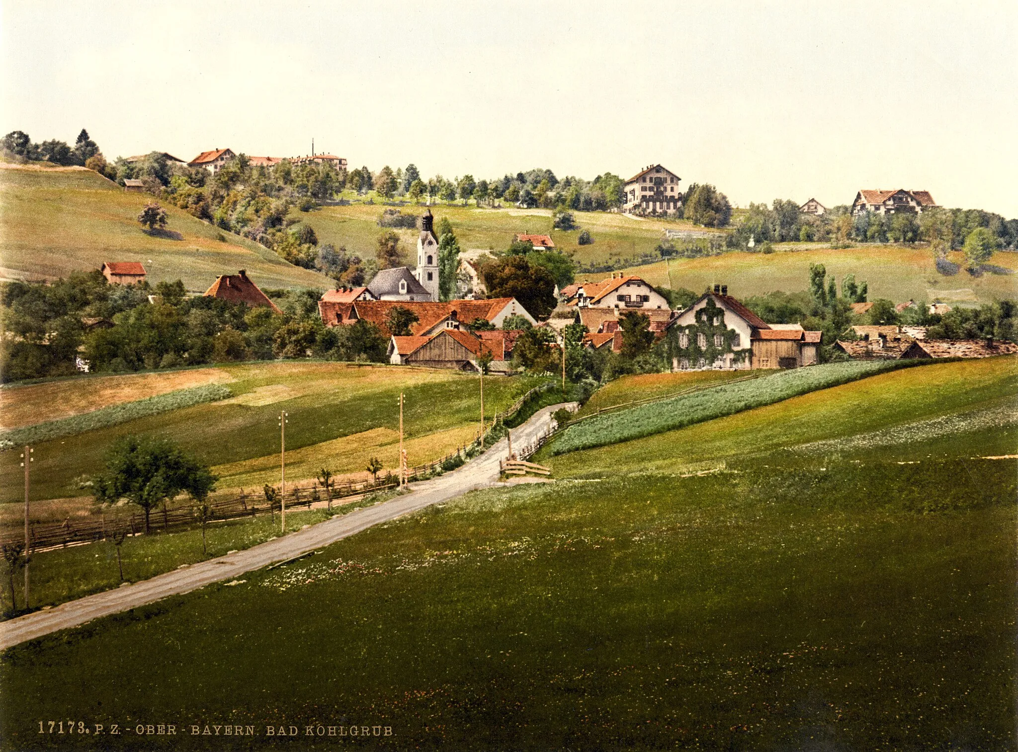 Photo showing: Photochrom print by Photoglob Zürich, between 1890 and 1900.
From the Photochrom Prints Collection at the Library of Congress

More photochroms from Germany