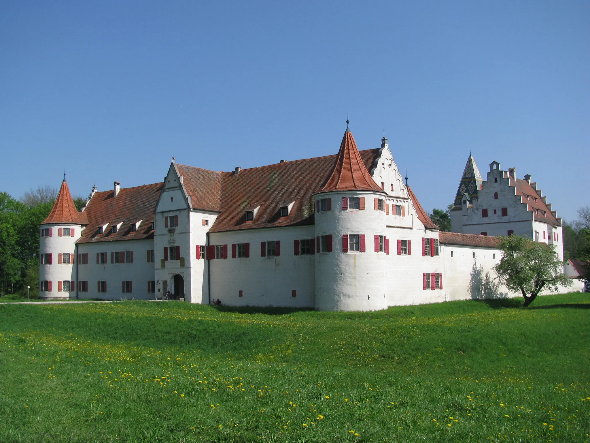 Photo showing: Jagdschloss Grünau von Süden.