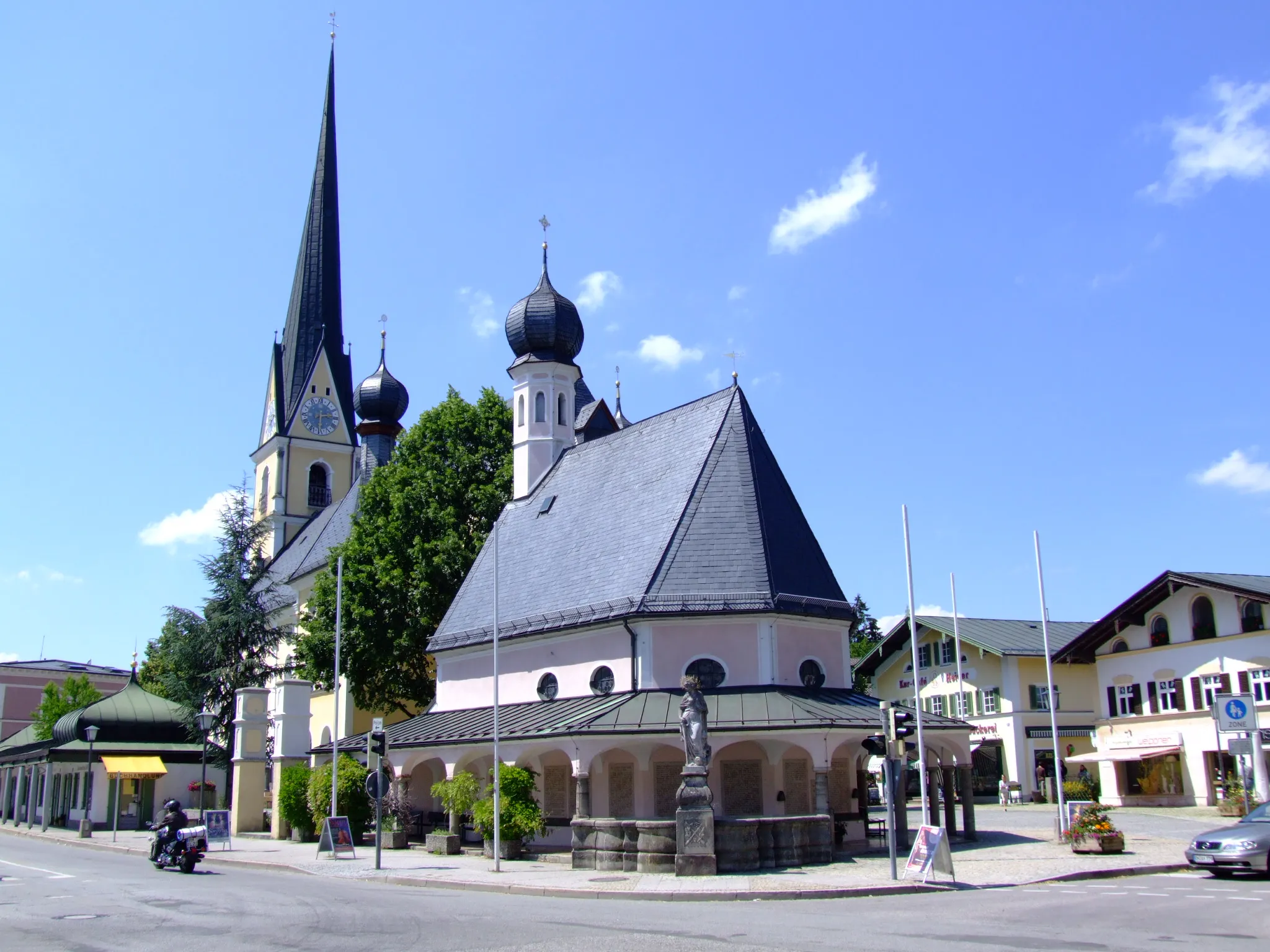 Photo showing: Prien Kirche Marktplatz