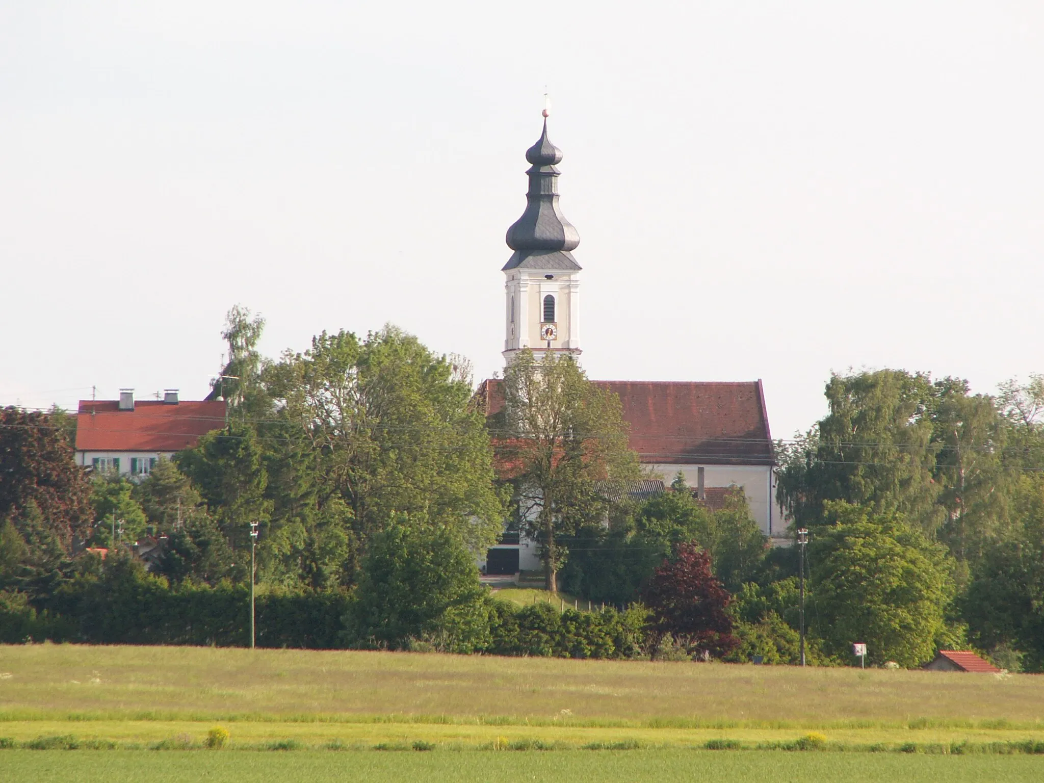 Photo showing: Kirche in Geretshausen, Weil