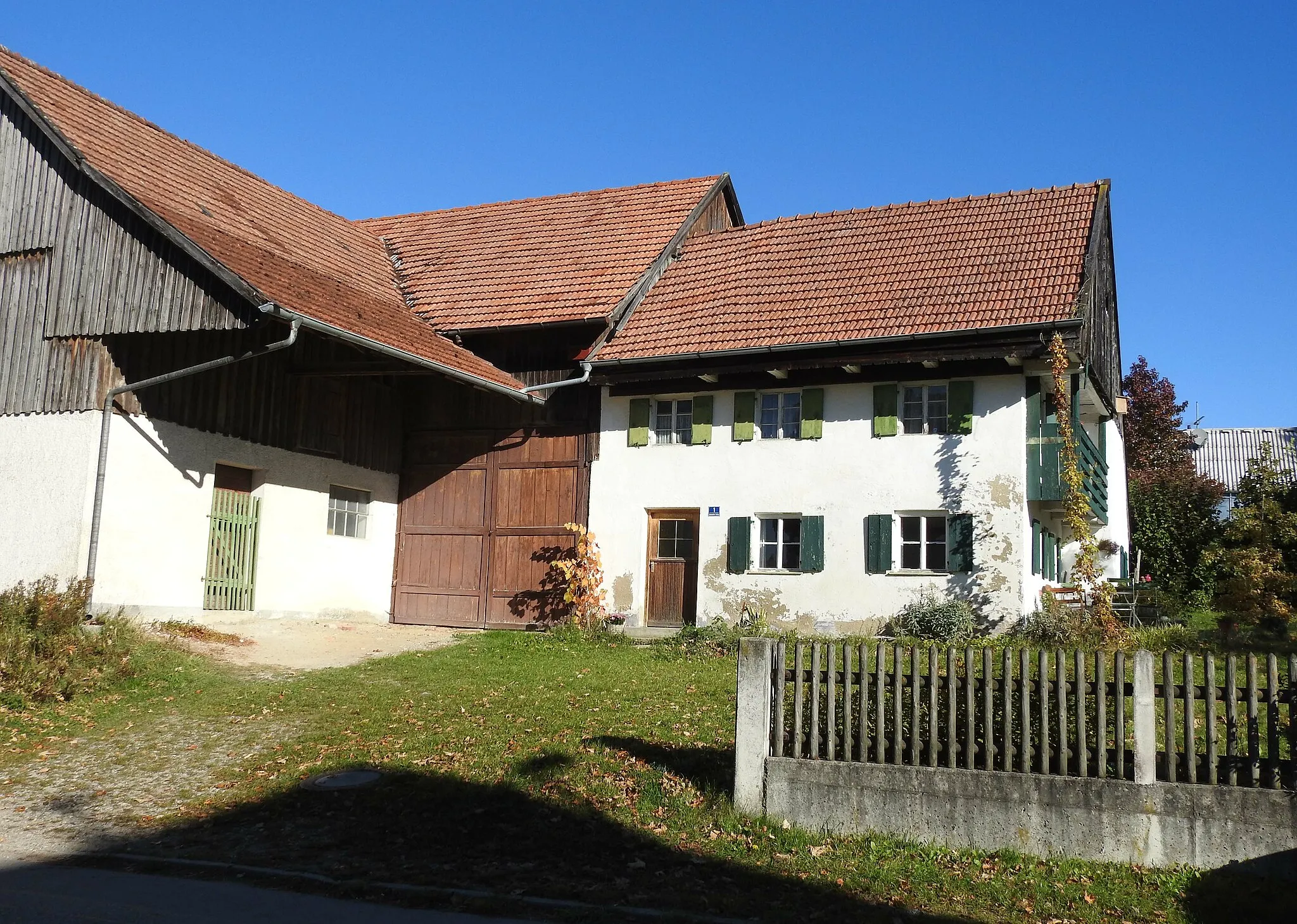 Photo showing: Ramsacher Str. 1 in Geretshausen, Weil