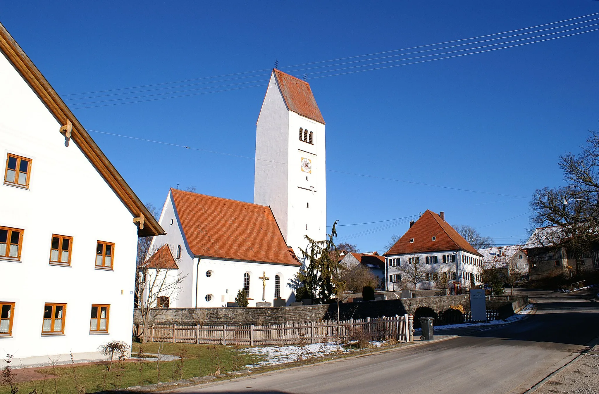 Photo showing: Kirche in Eurishofen, Jengen