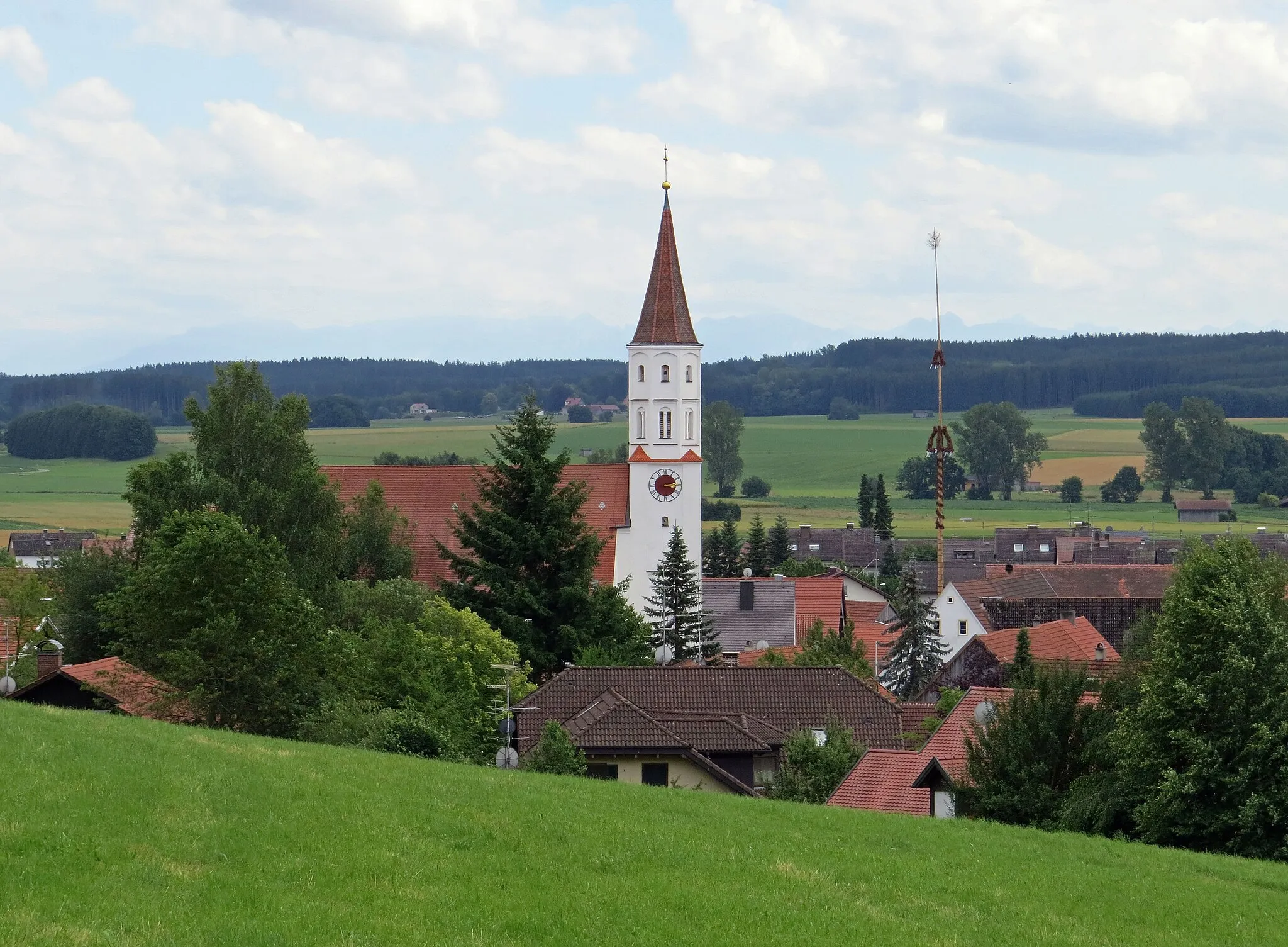 Photo showing: Tussenhausen von Norden