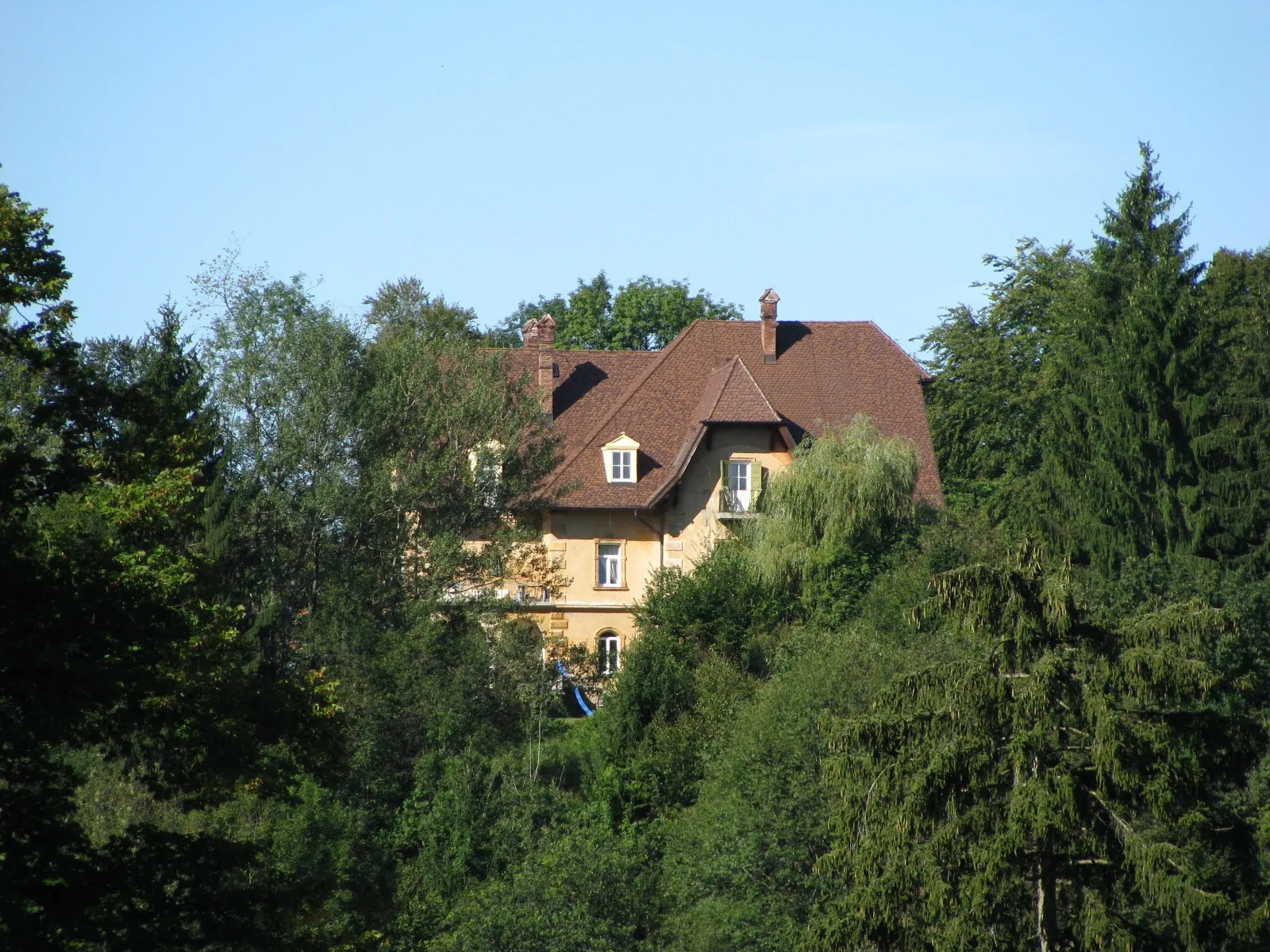 Photo showing: Schloss Hohenberg, Gemeinde Seeshaupt