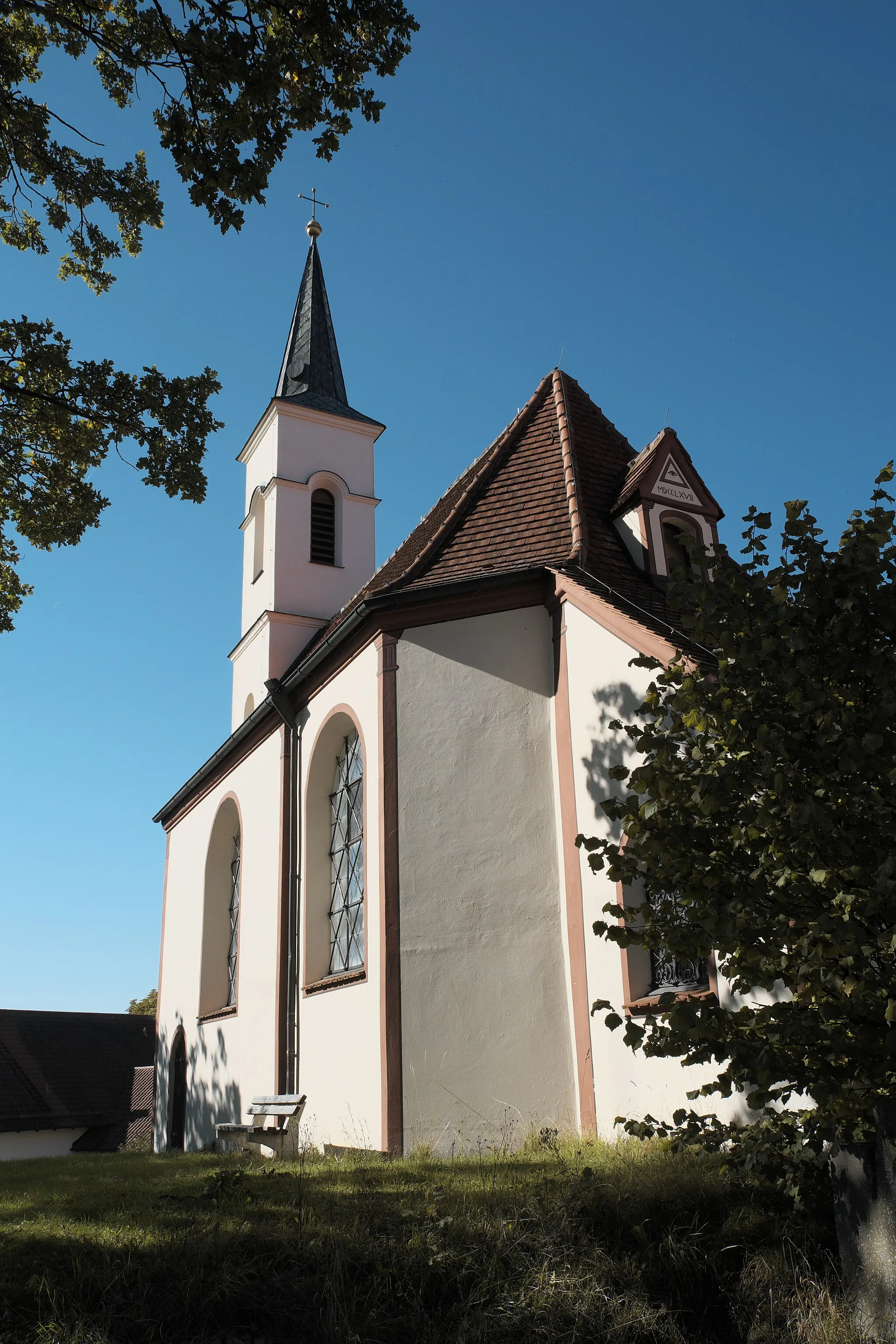 Photo showing: Katholische Kapelle St. Nikolaus in Jedelstetten (Geltendorf) im Landkreis Landsberg am Lech (Bayern/Deutschland)