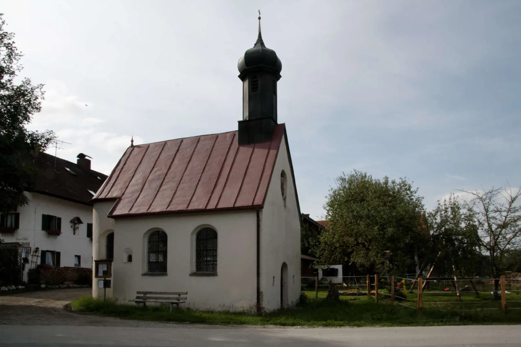 Photo showing: Unterammergau, Franz-Xaver-Kapelle im Ortsteil Scherenau