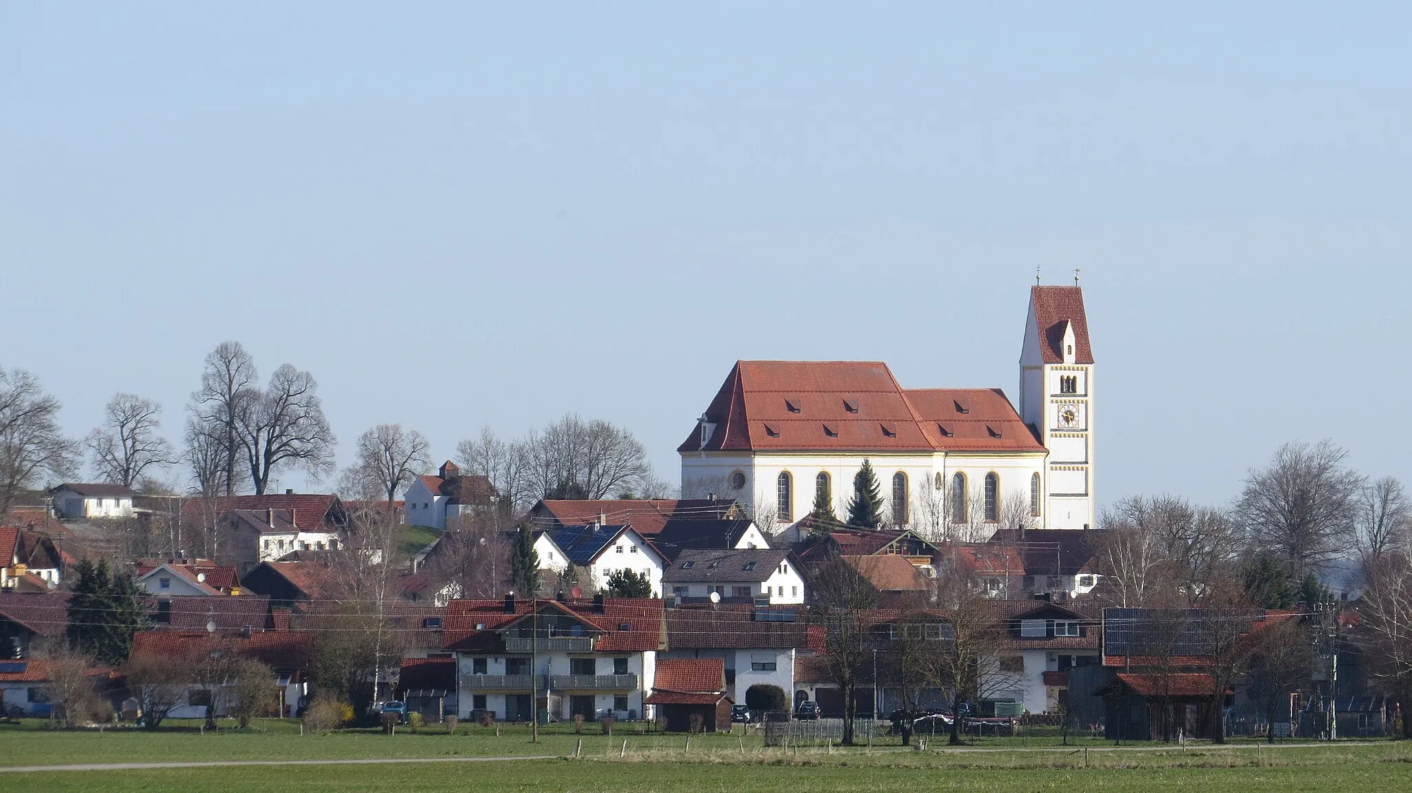 Photo showing: Denklingen von Süden