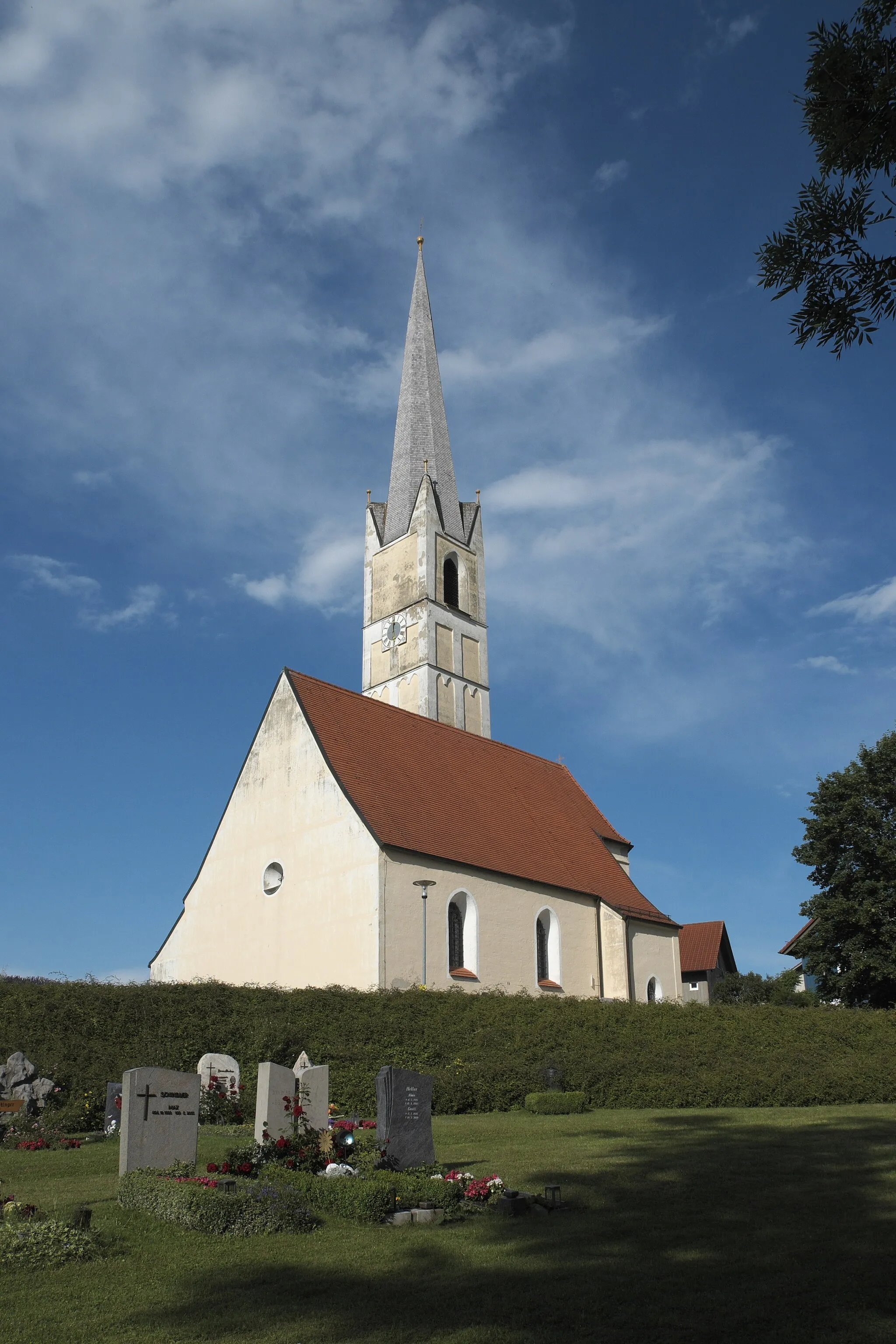 Photo showing: Katholische Filialkirche St. Remigius in Lappach (Sankt Wolfgang) im oberbayerischen Landkreis Erding (Bayern/Deutschland)