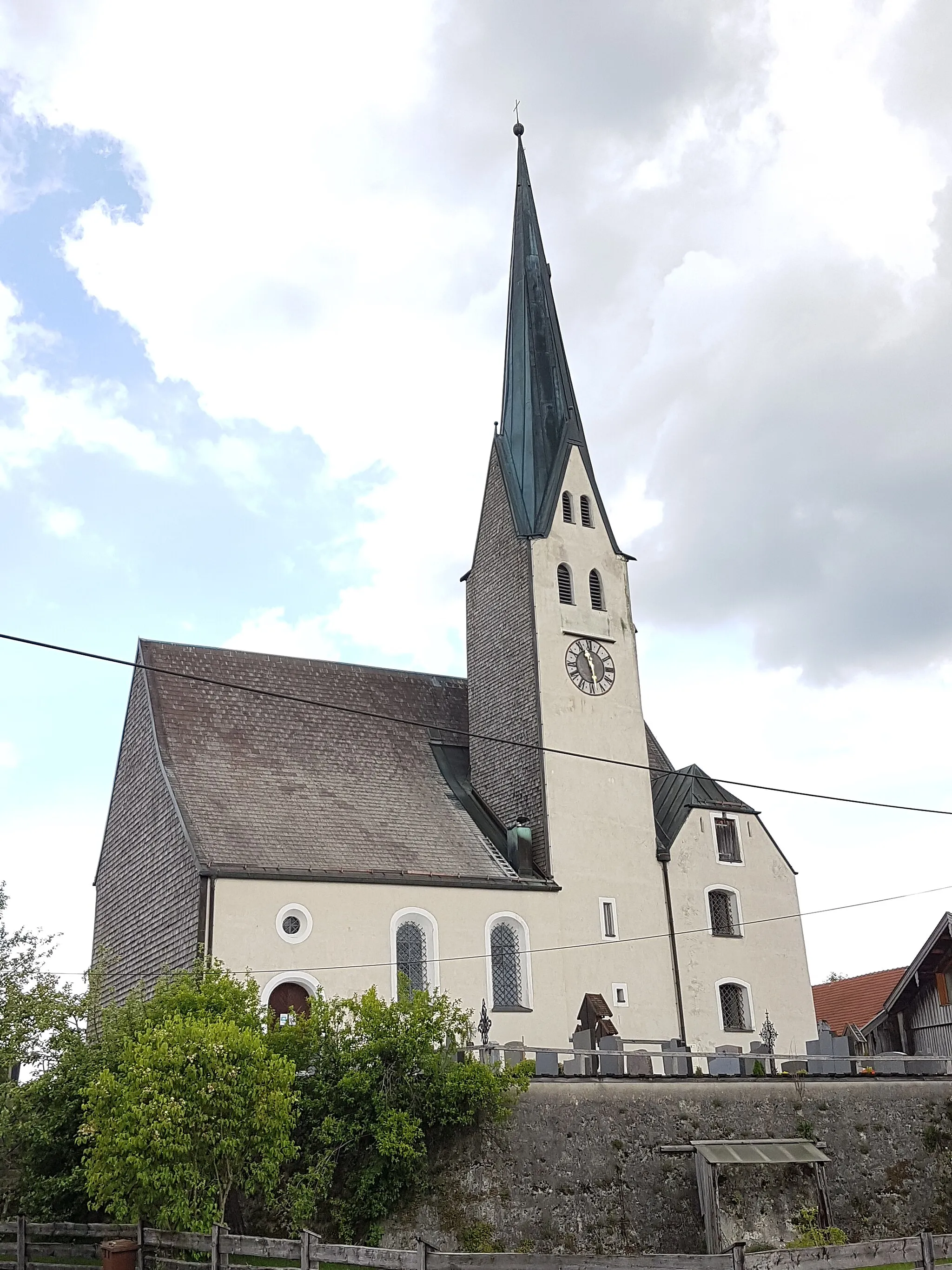 Photo showing: St. Andreas (Sachsenkam)