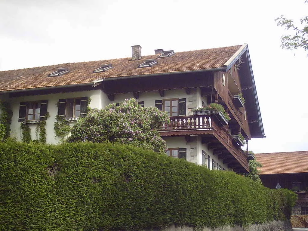 Photo showing: Bauernhaus in Gaißach