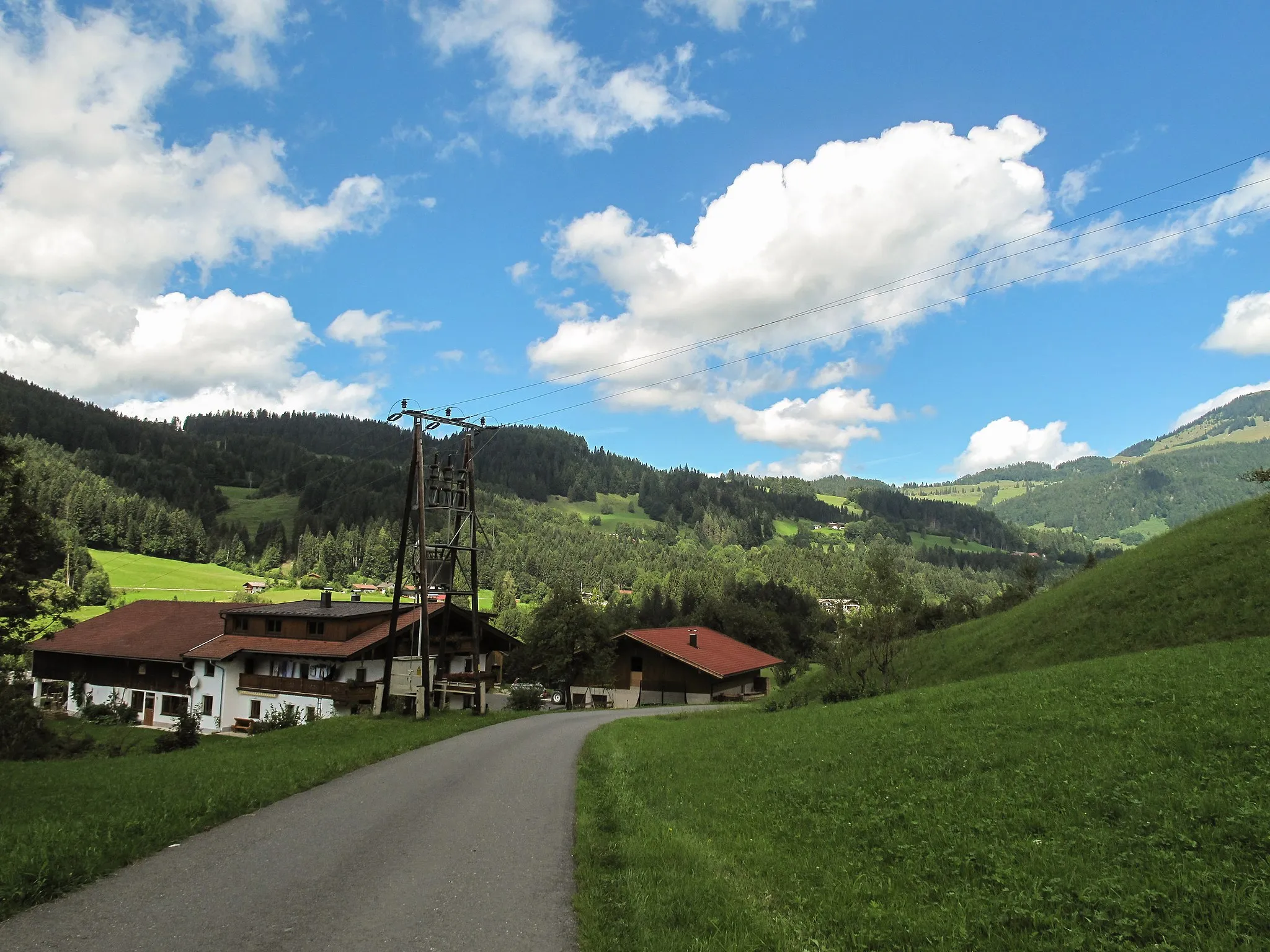 Photo showing: Ritzgraben, view to a street