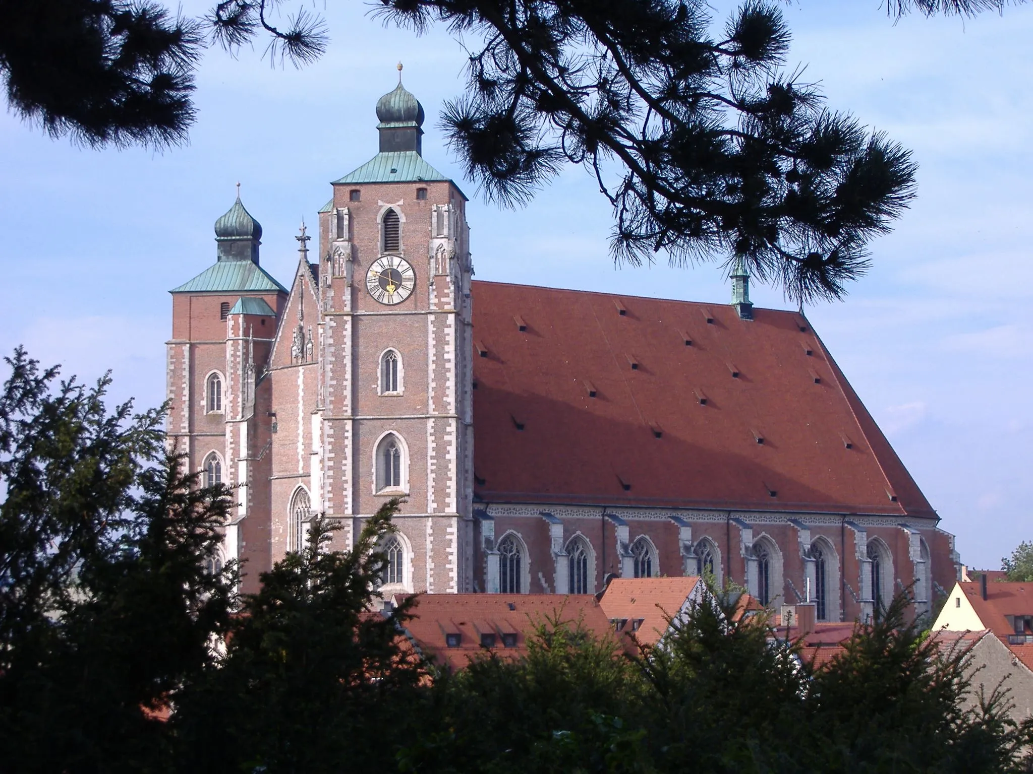 Photo showing: Das Münster vom Scherbelberg aus gesehen.