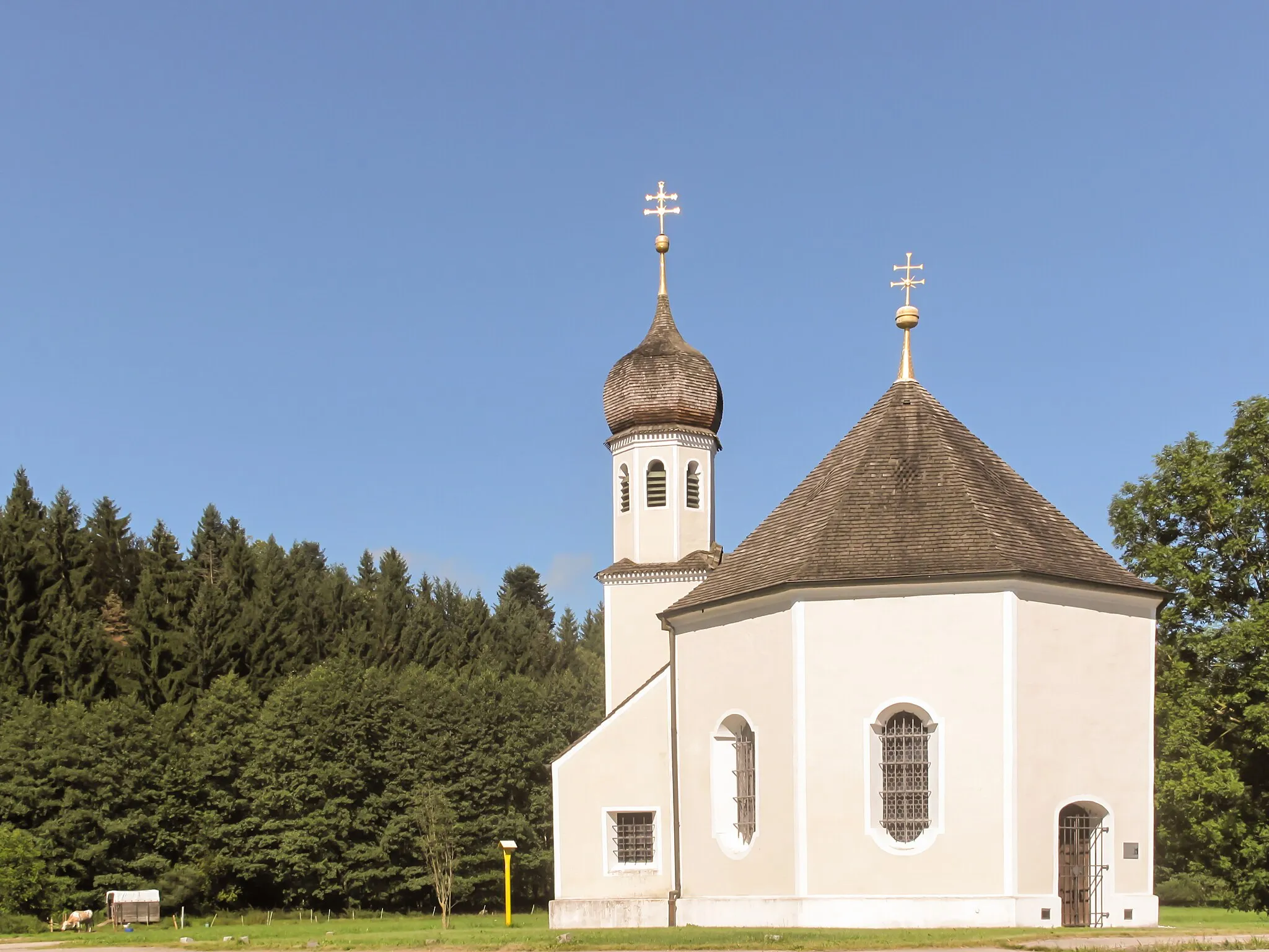 Photo showing: Geretsried, chapel Kapelle Sankt Nikolaus