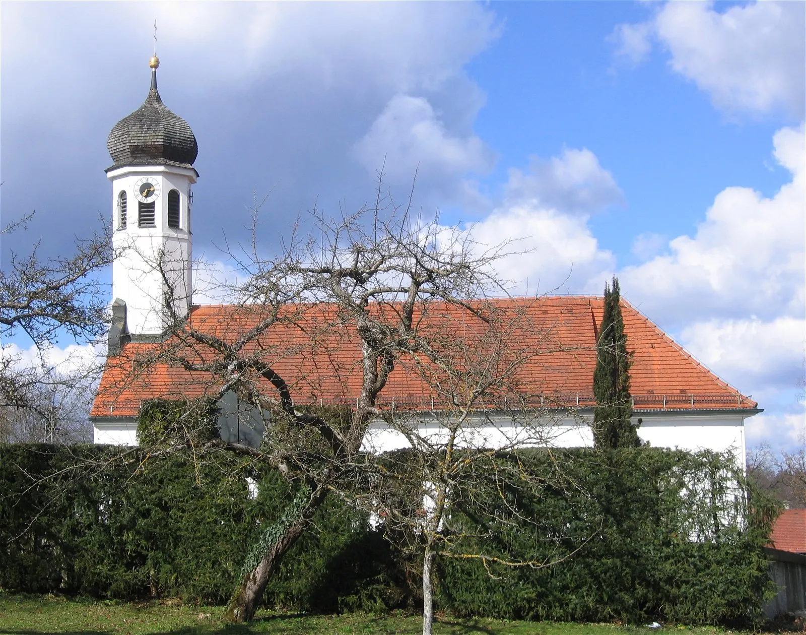 Photo showing: Kirche St. Anian, Irschenhausen, Icking