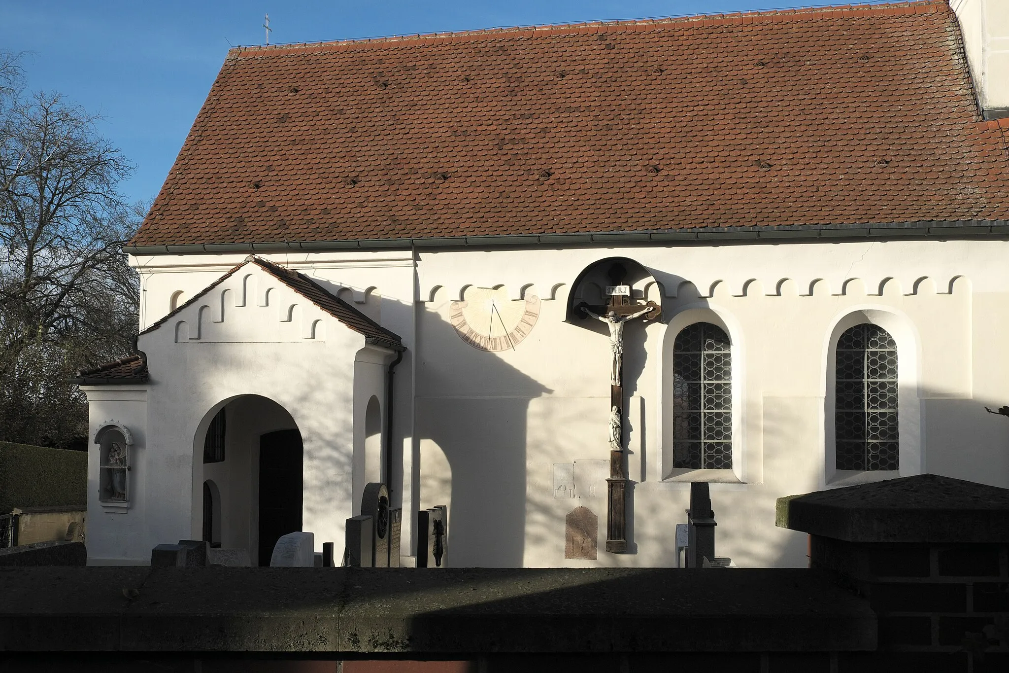 Photo showing: Katholische Filialkirche St. Laurentius in Rumeltshausen (Schwabhausen) im Landkreis Dachau (Bayern/Deutschland)
