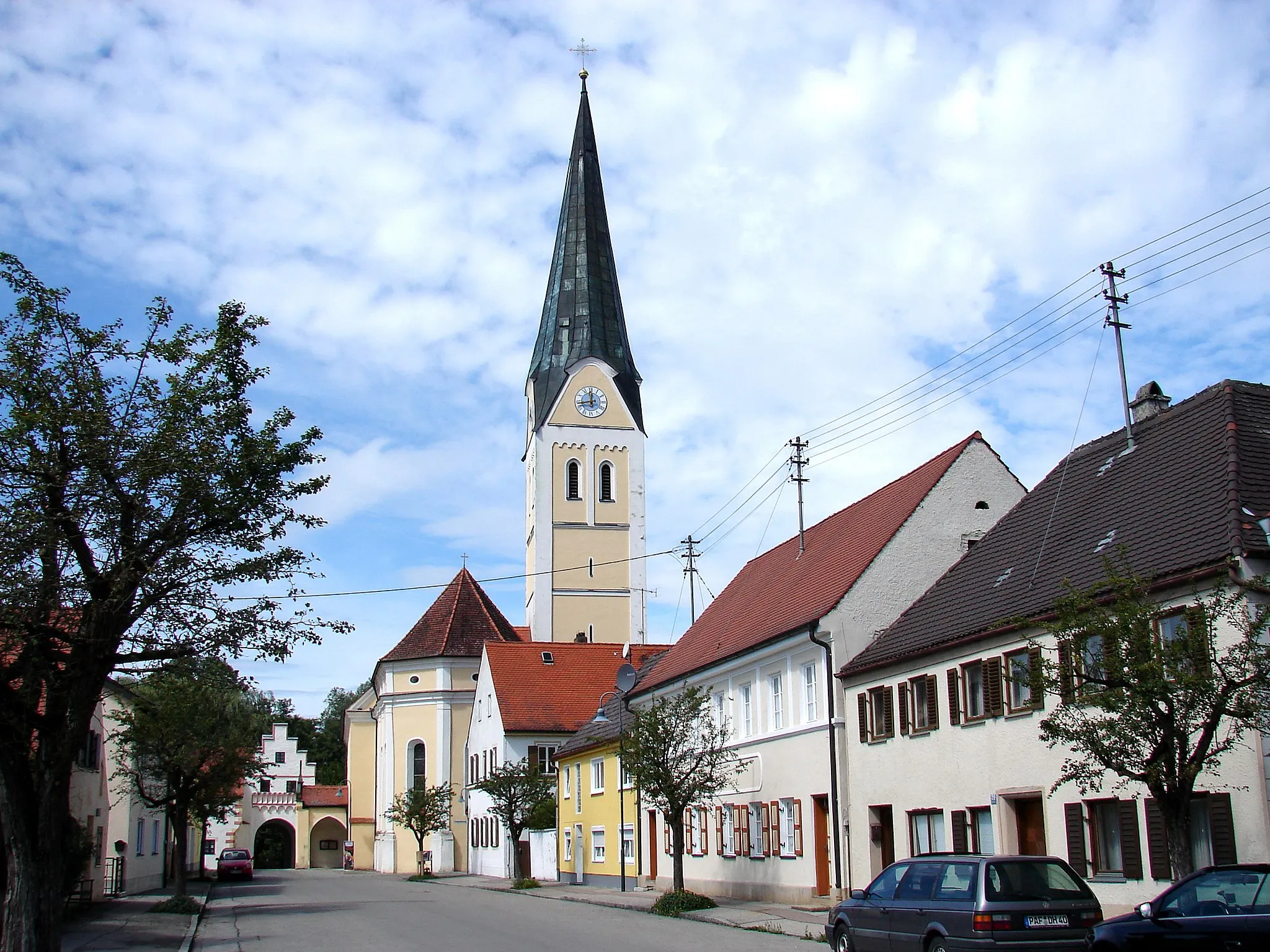 Photo showing: Marktkirche Hohenwart