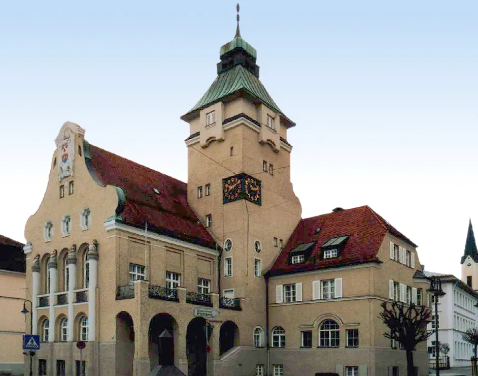 Photo showing: Simbach am Inn: Das Rathaus