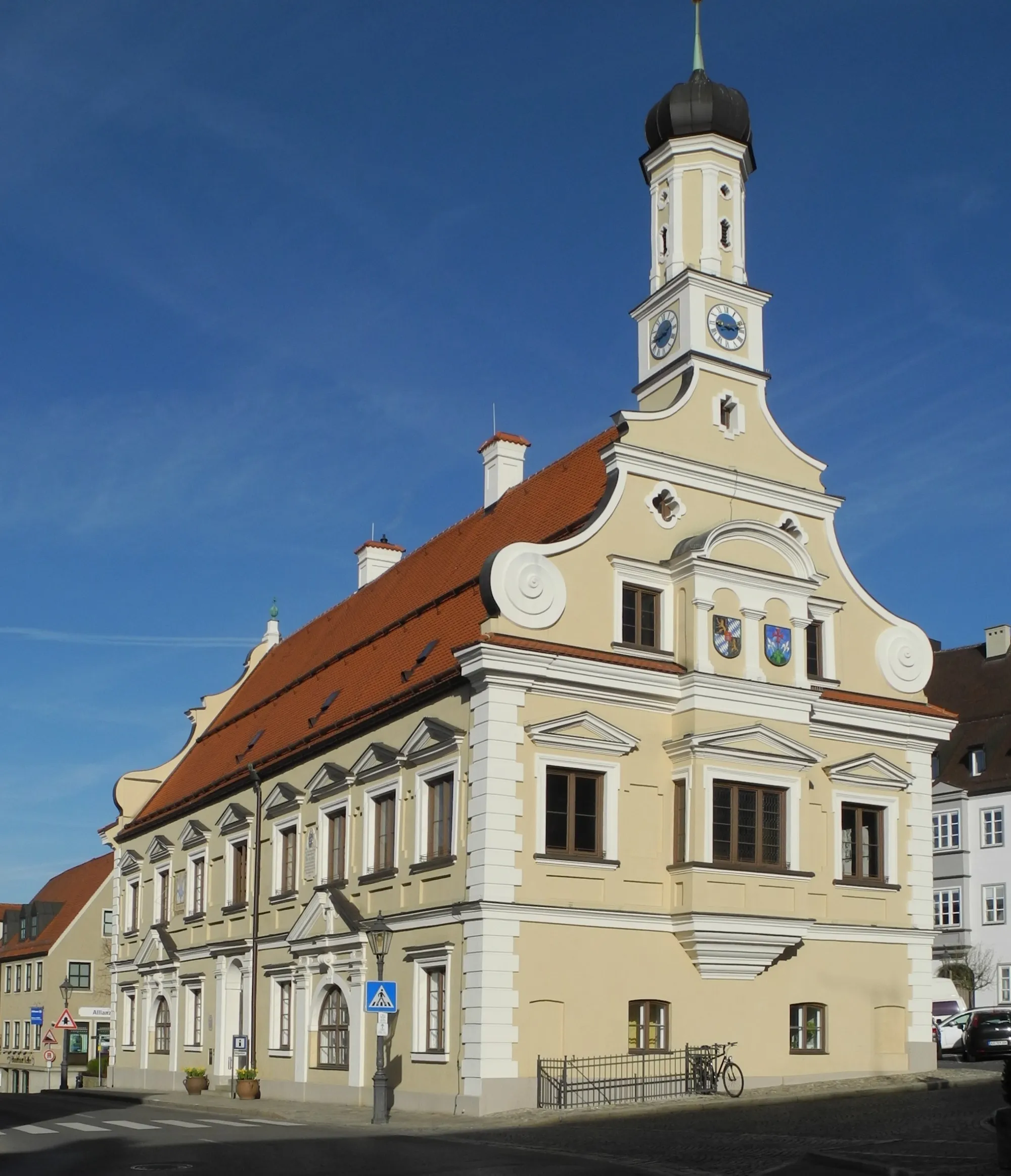 Photo showing: Friedberg-Rathaus ca.1680