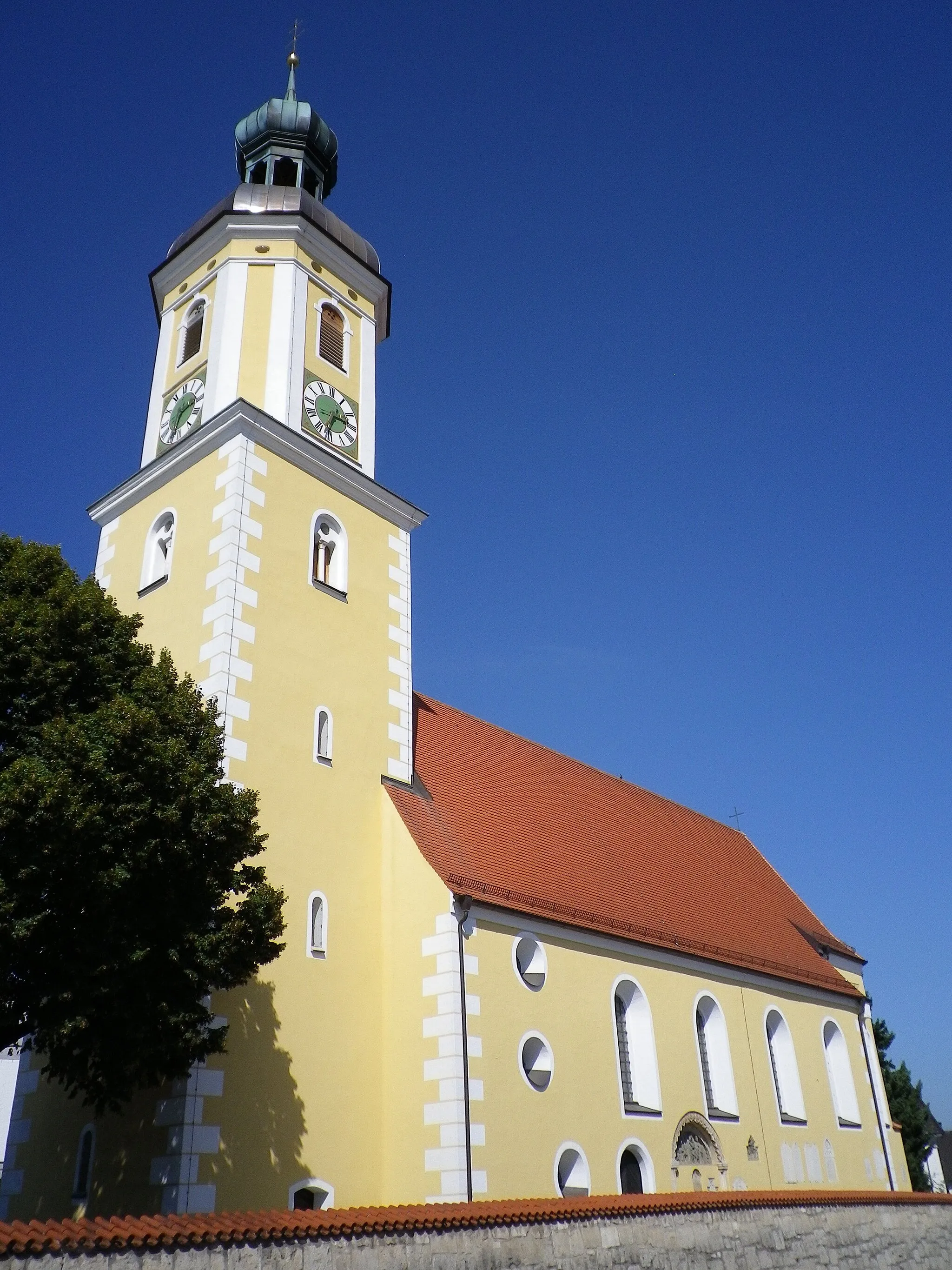 Photo showing: Kirche in Großmehring