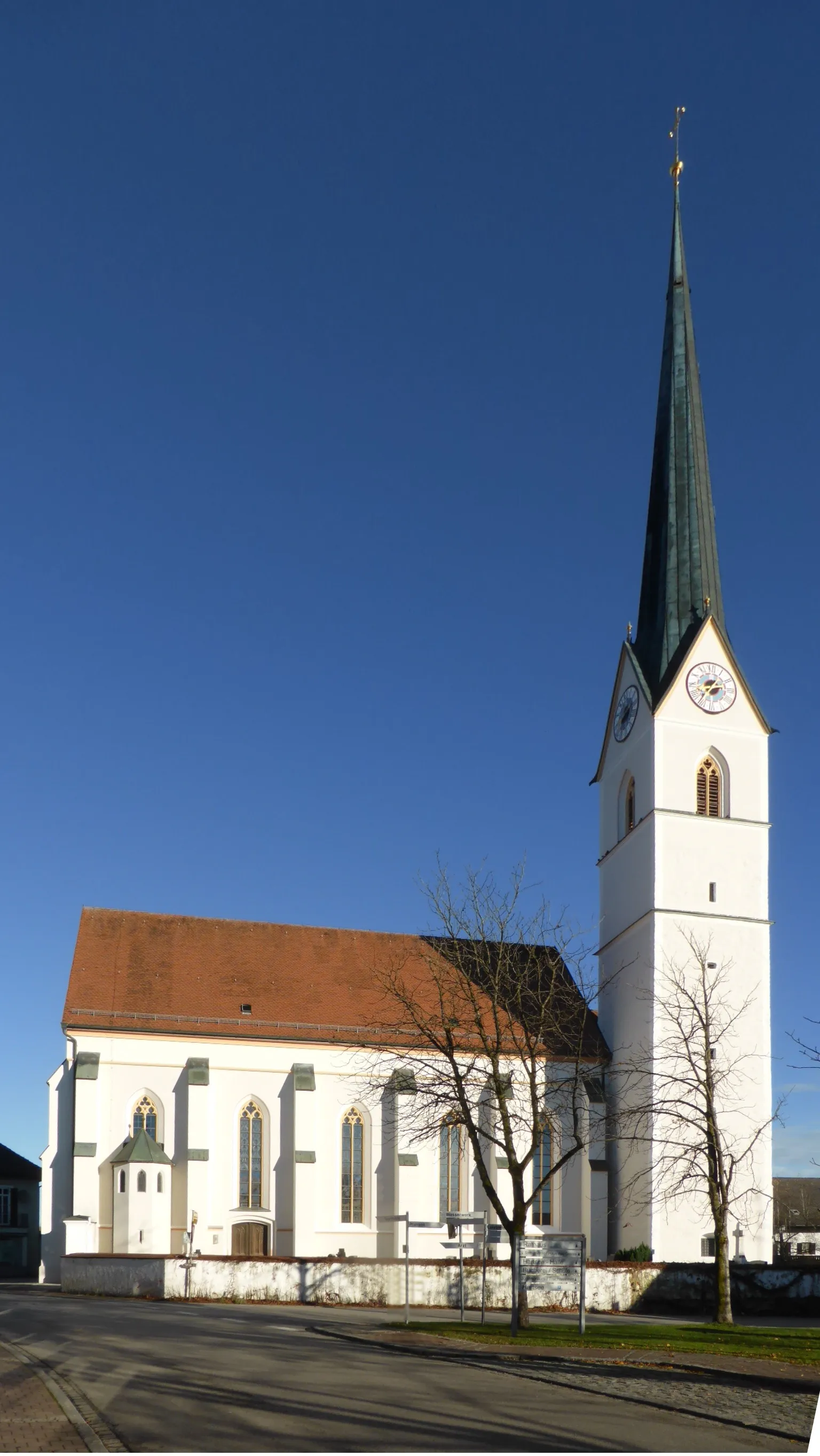 Photo showing: Kirche Sankt Georg in Eggstätt von Süden gesehen.