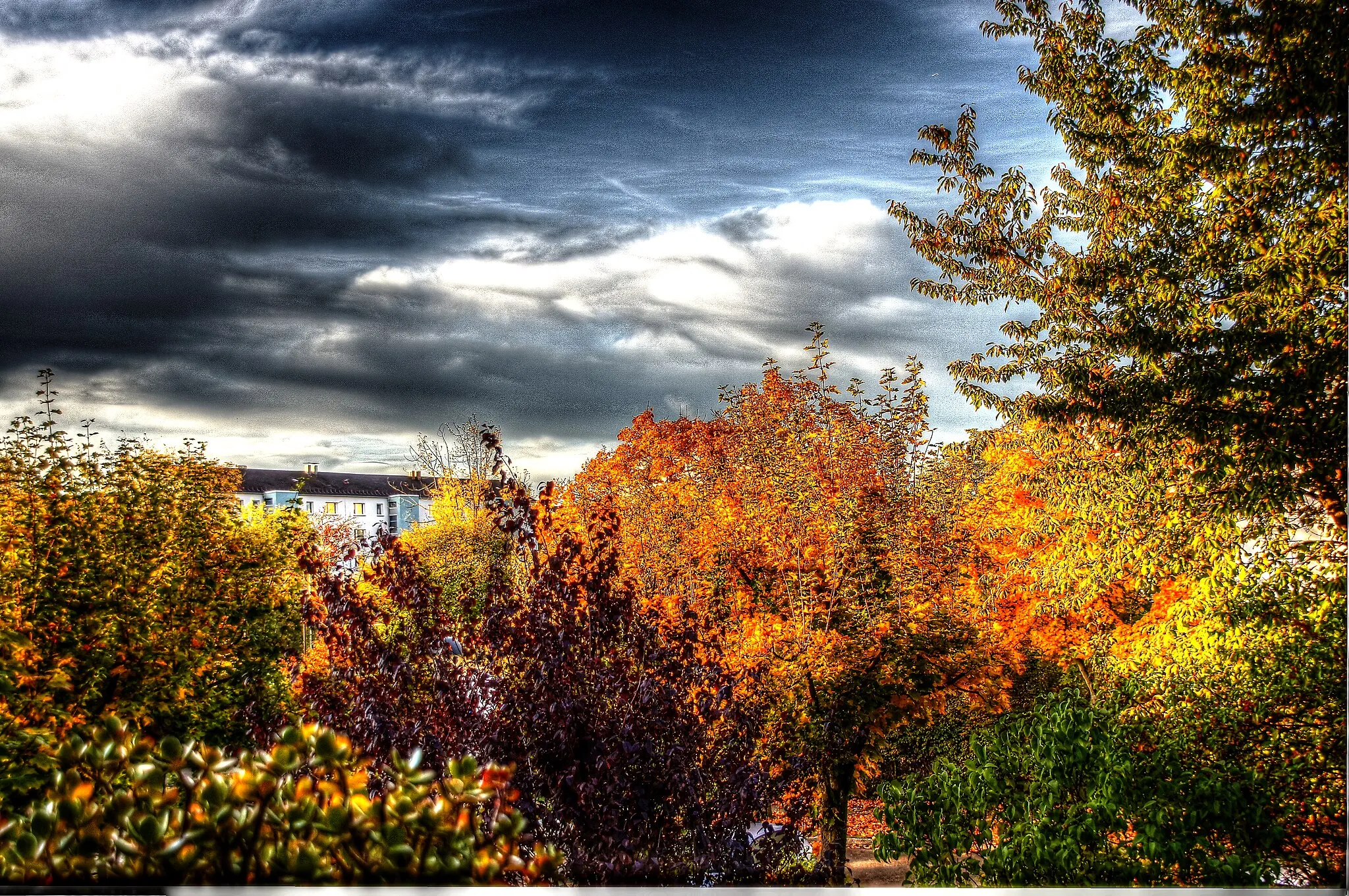 Photo showing: Herbststimmung Germering. ***HDRI***