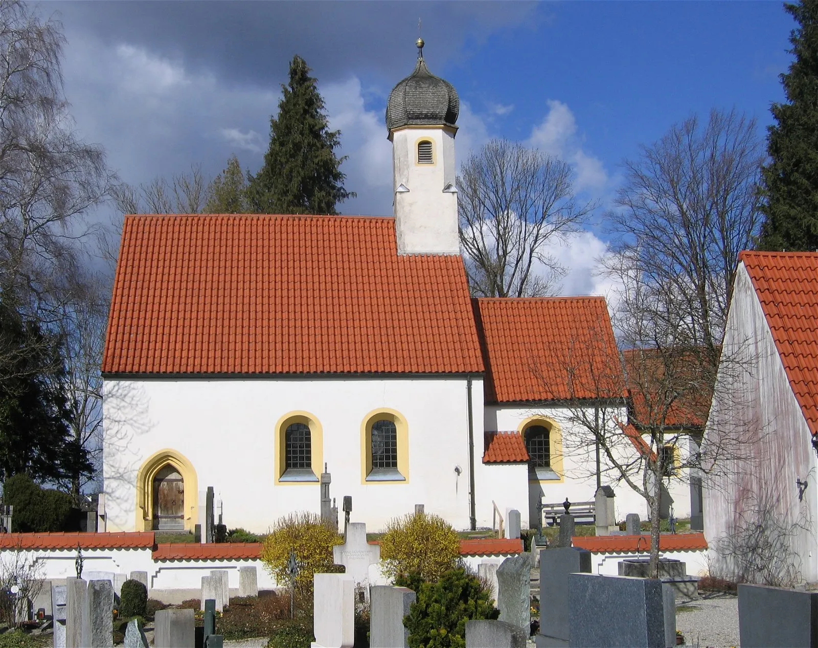 Photo showing: Kirche in Zell, Schäftlarn