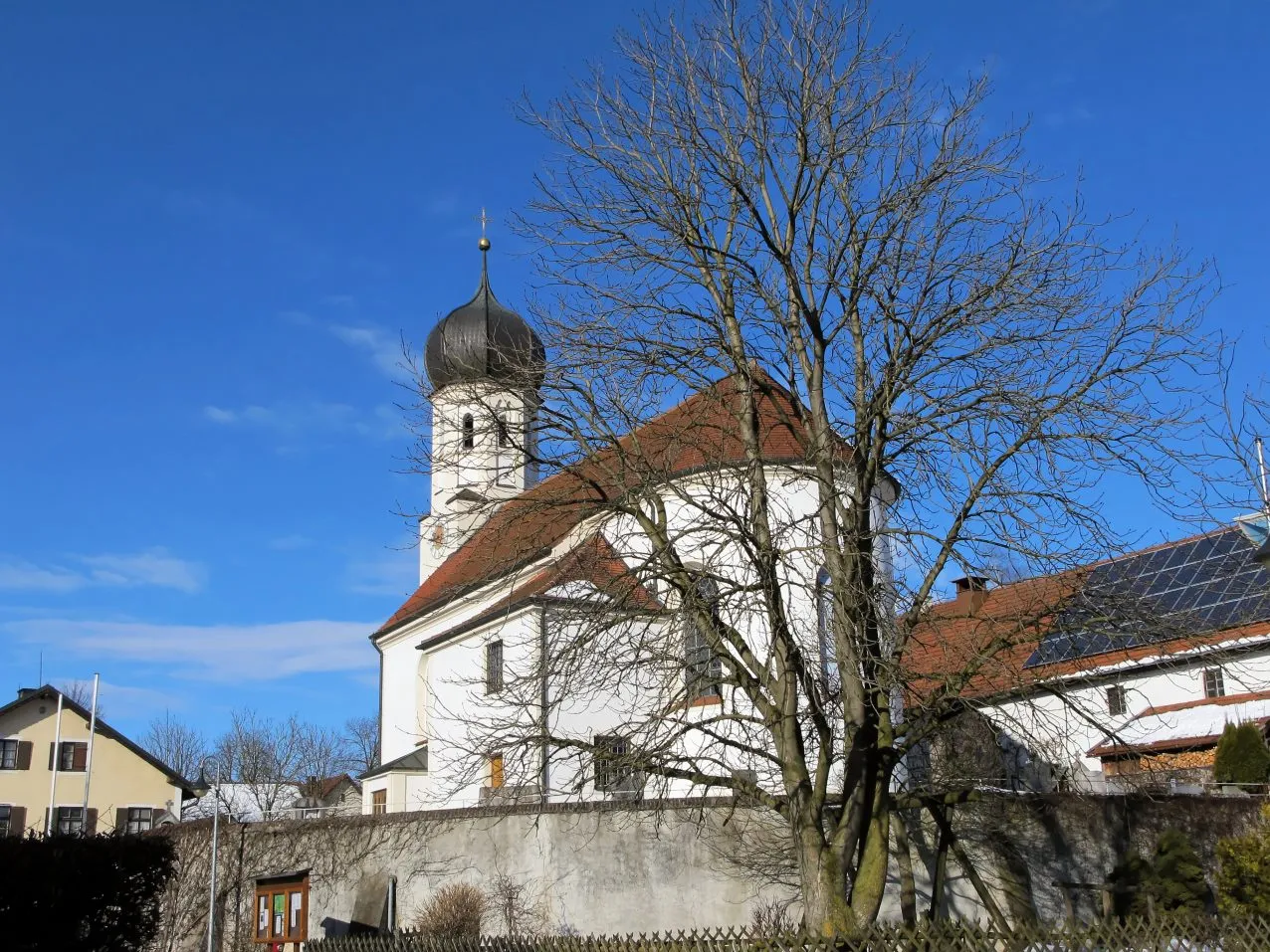 Photo showing: Eching am Ammersee, church St. Peter und Paul