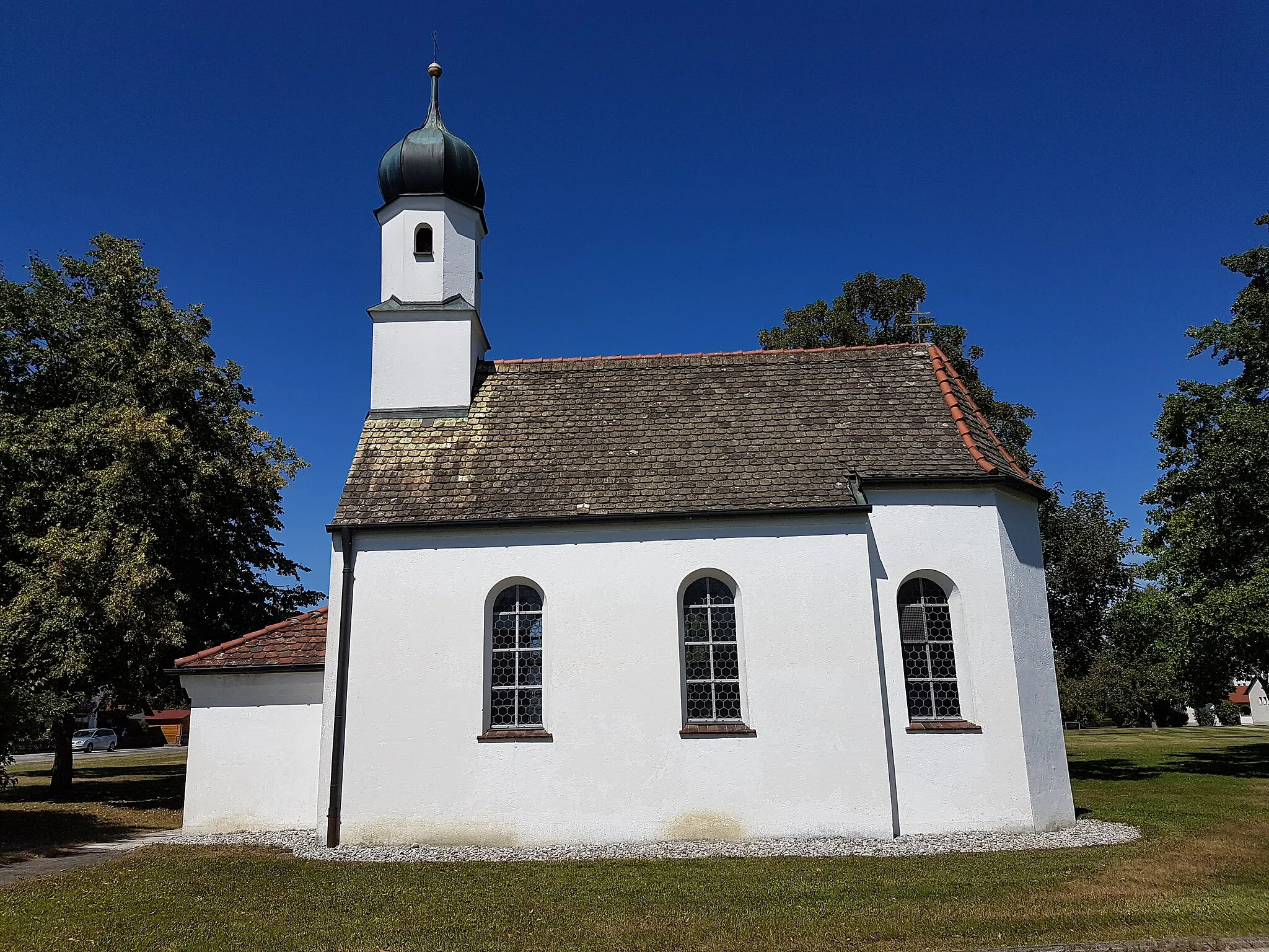 Photo showing: Eching am Ammersee, Kapelle St. Sebastian