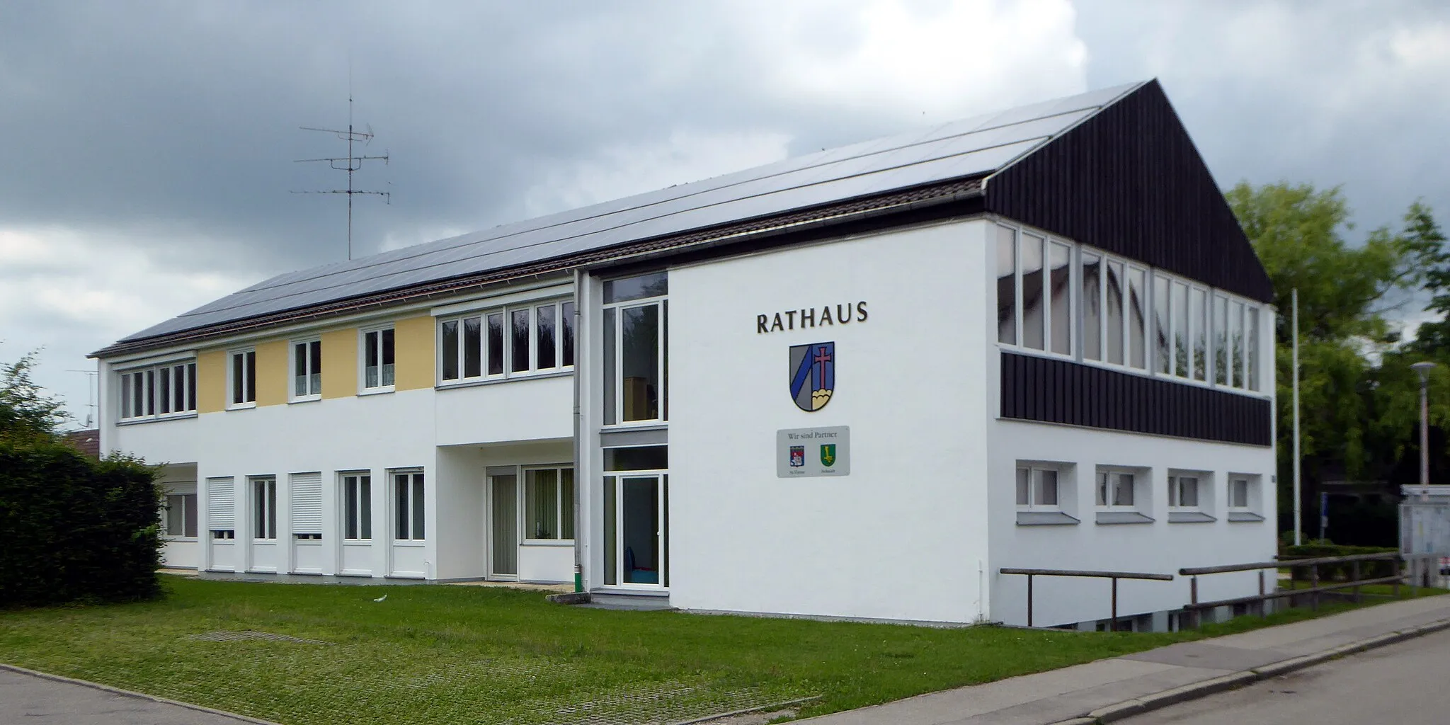 Photo showing: Geltendorf, Rathaus von Osten.