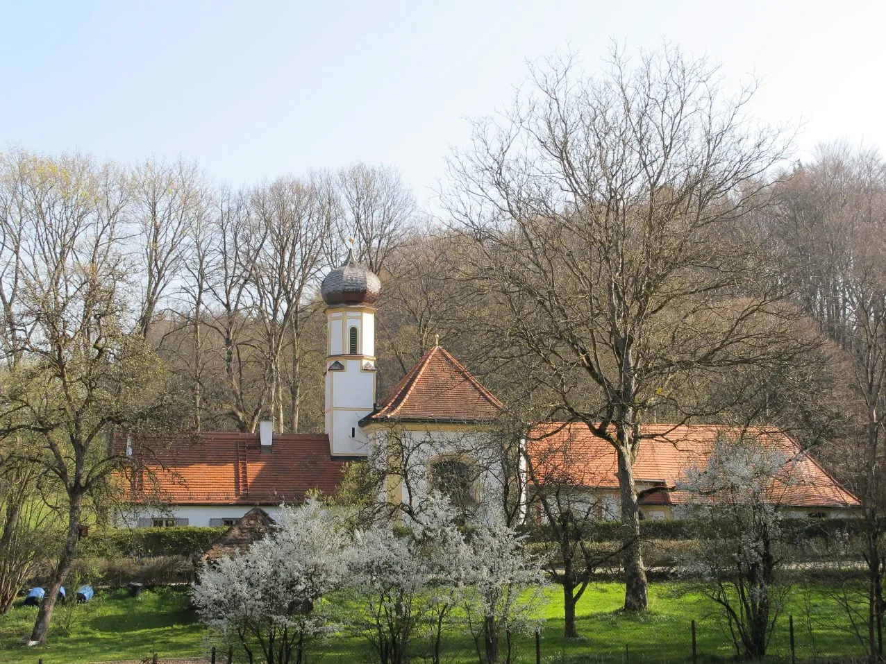 Photo showing: Weßling, church of  pilgrimage "Grünsink"