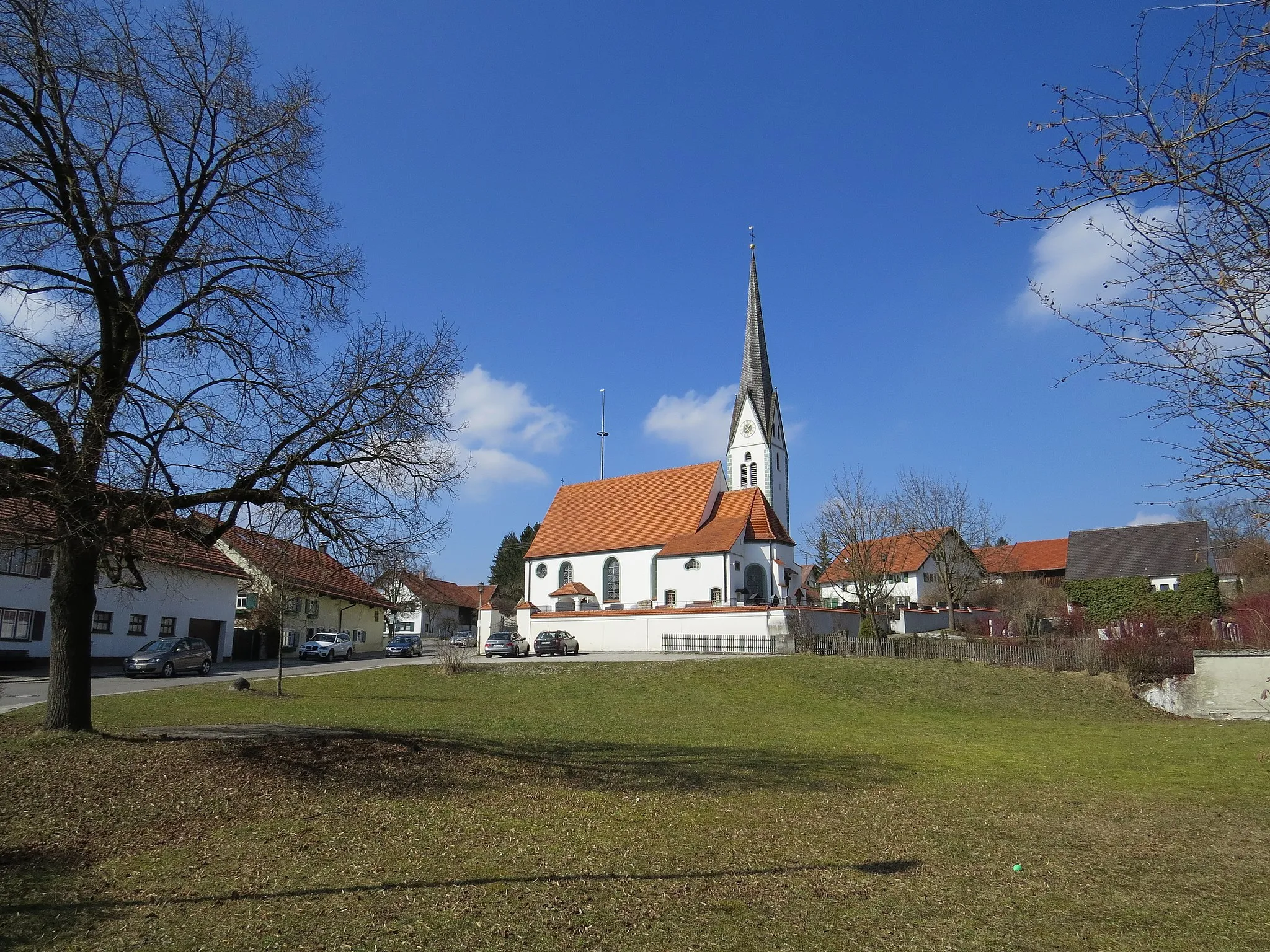 Photo showing: Kirche in Unterfinning, Finning