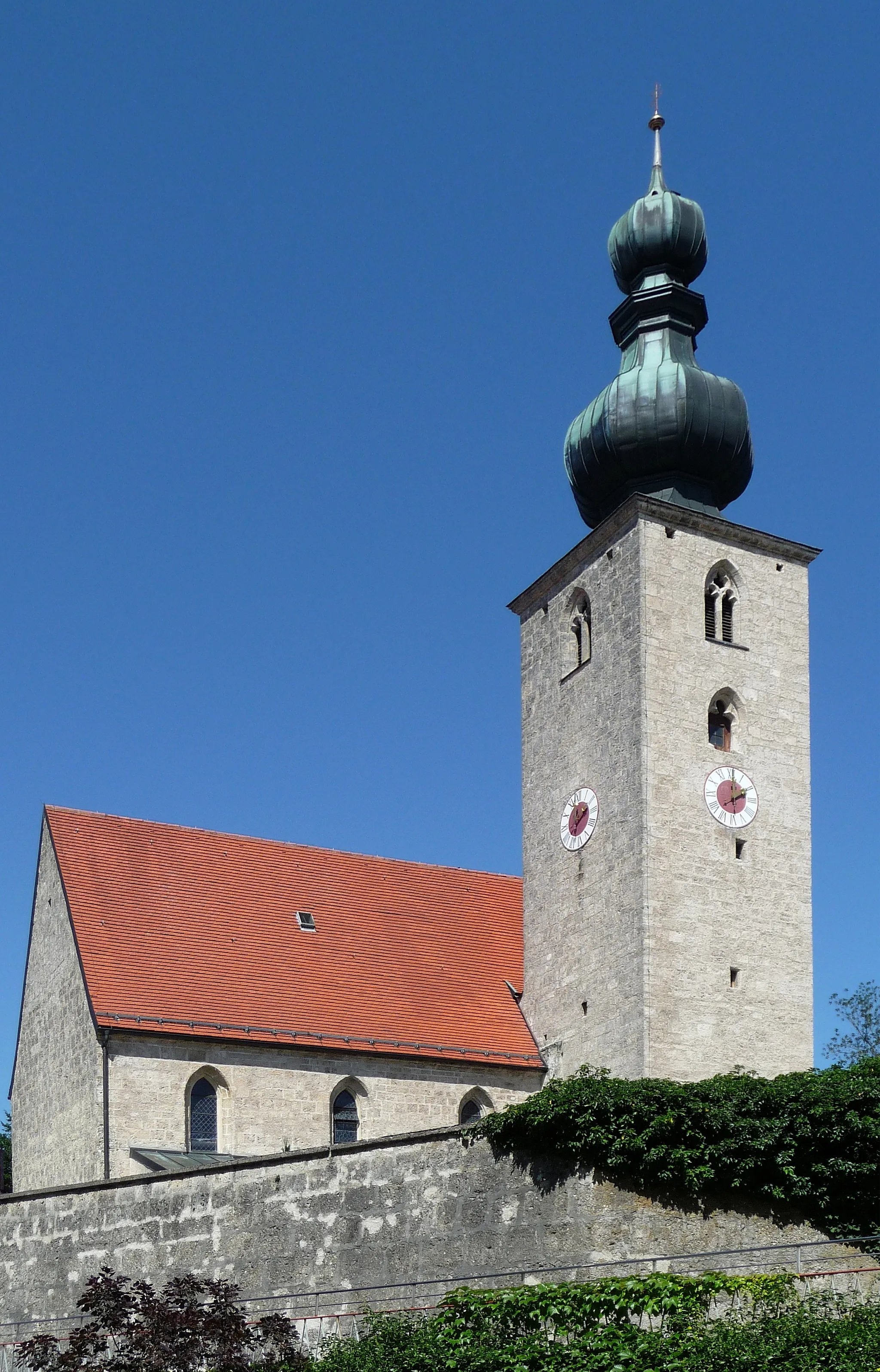Photo showing: Die Pfarrkirche St. Johannes der Täufer in Tyrlaching