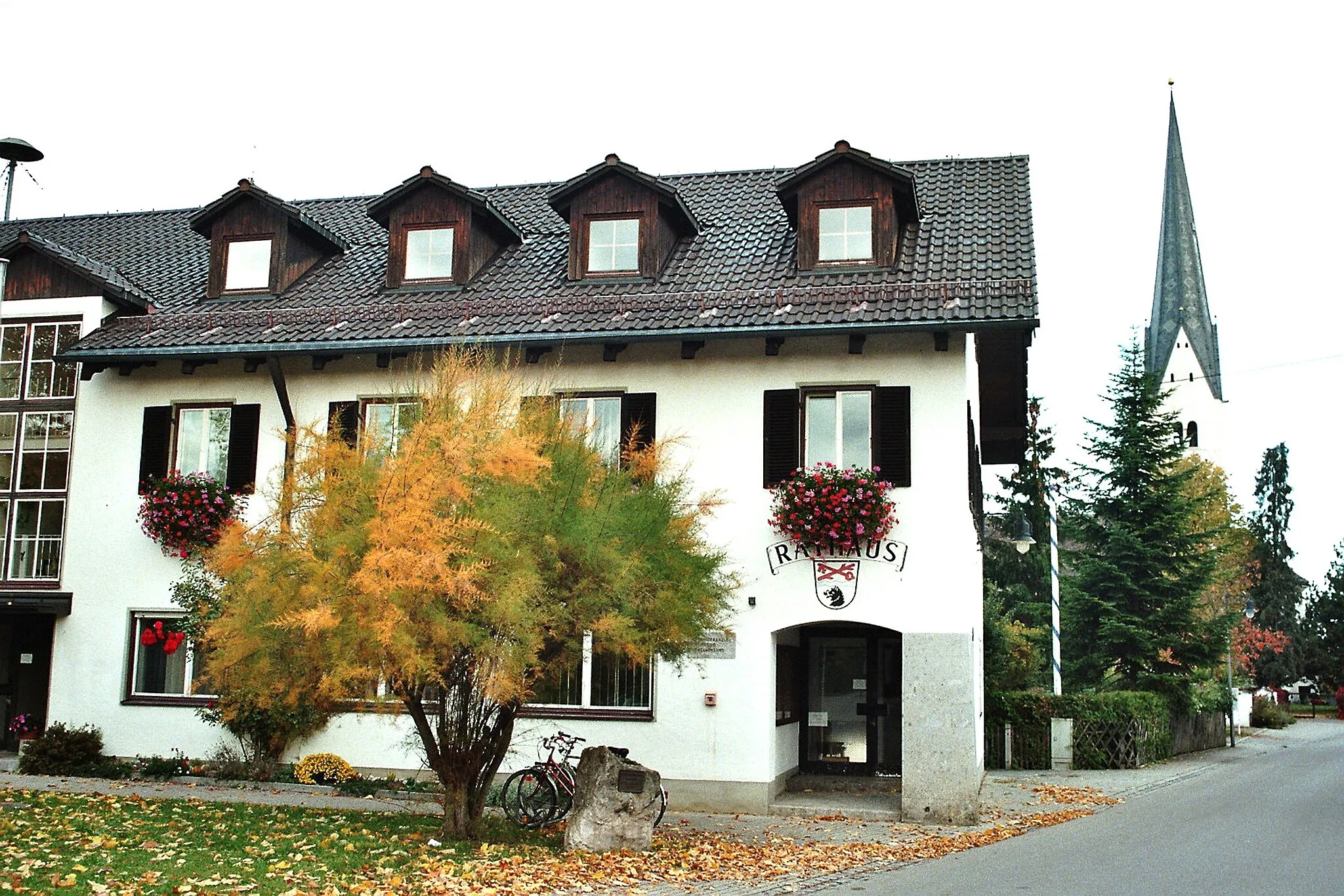 Photo showing: Wielenbach, the town hall