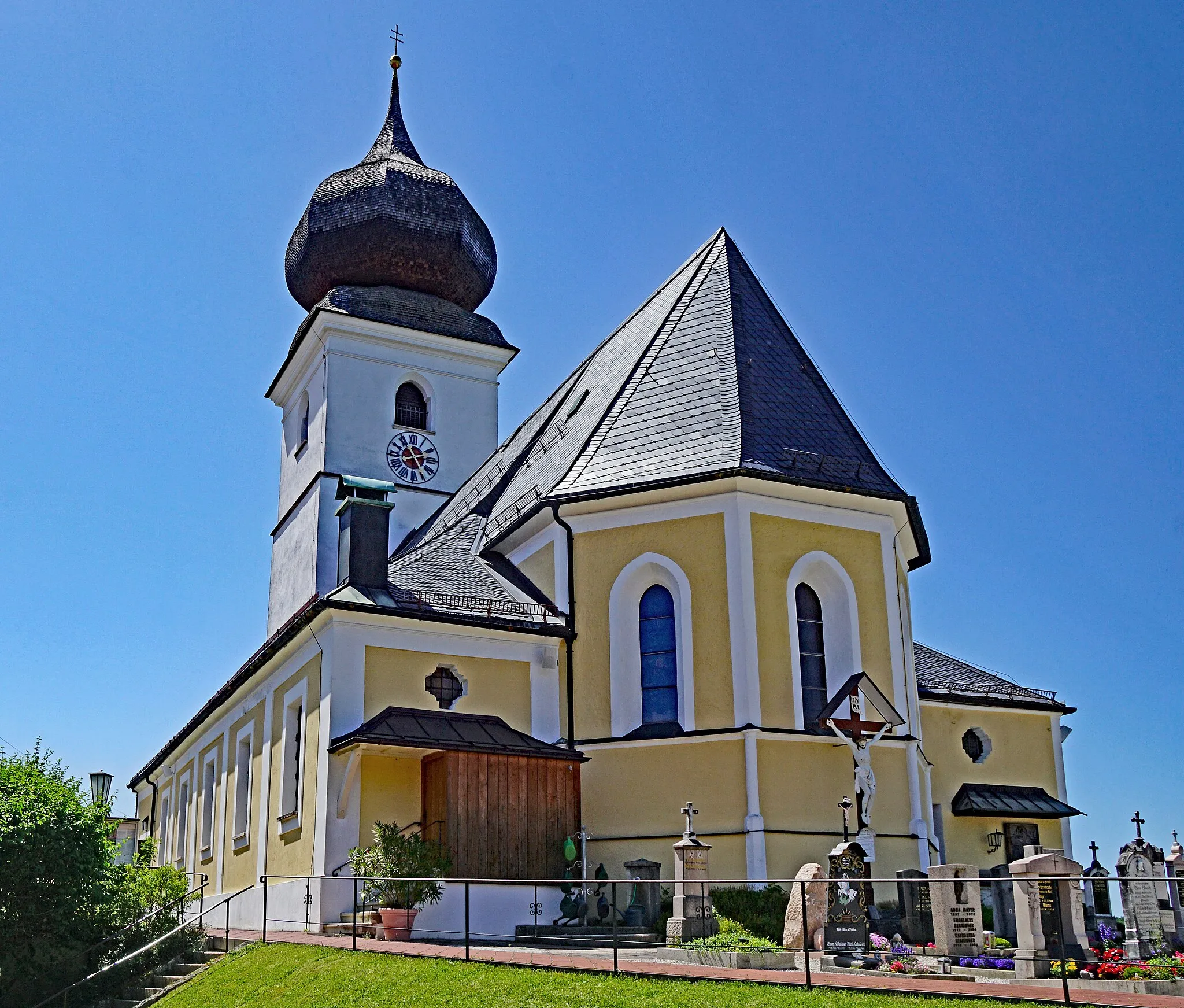 Photo showing: Pfarrkirche St. Georg, Surberg