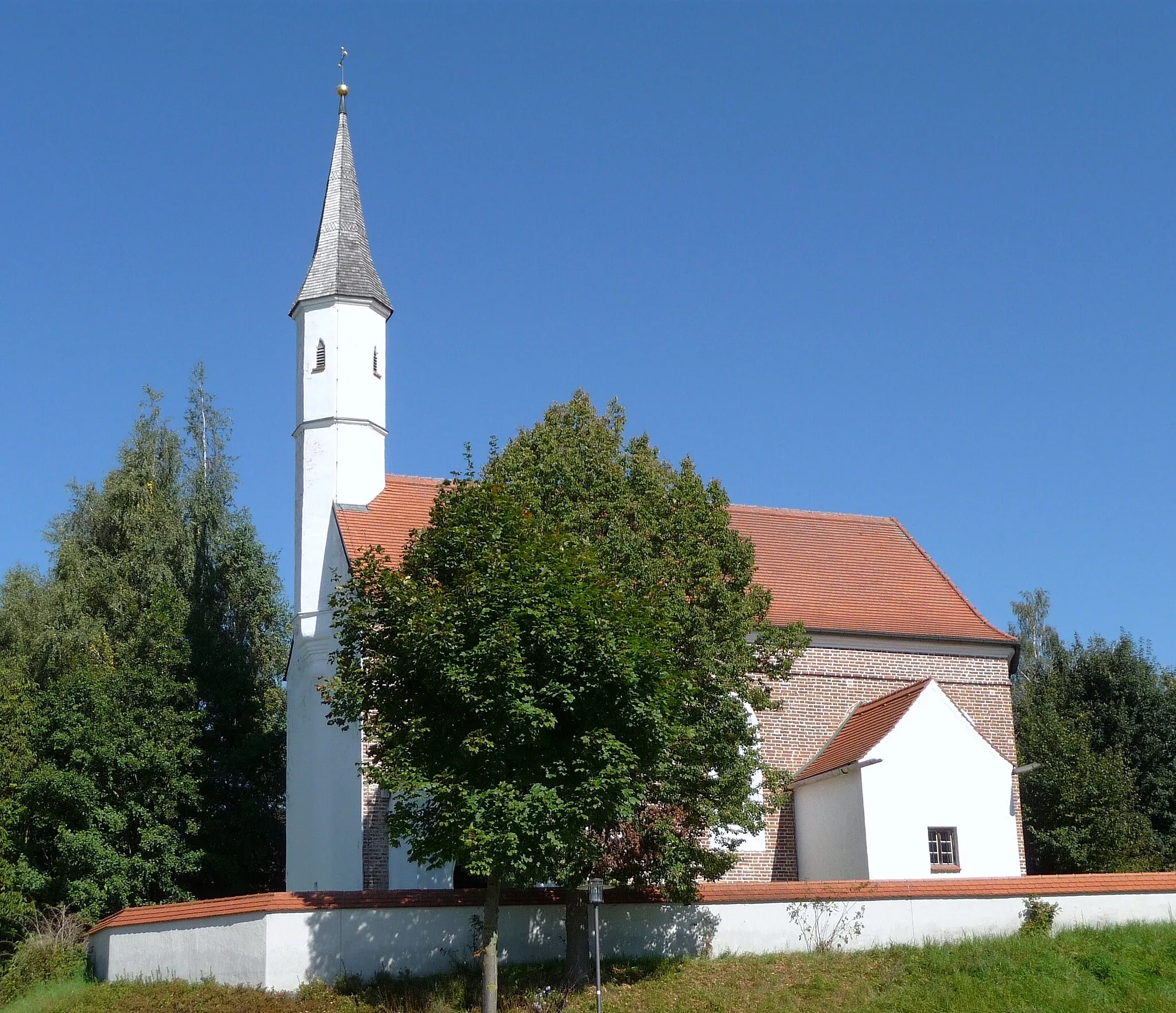 Photo showing: Church of Our Lady in Baierbach, Germany.