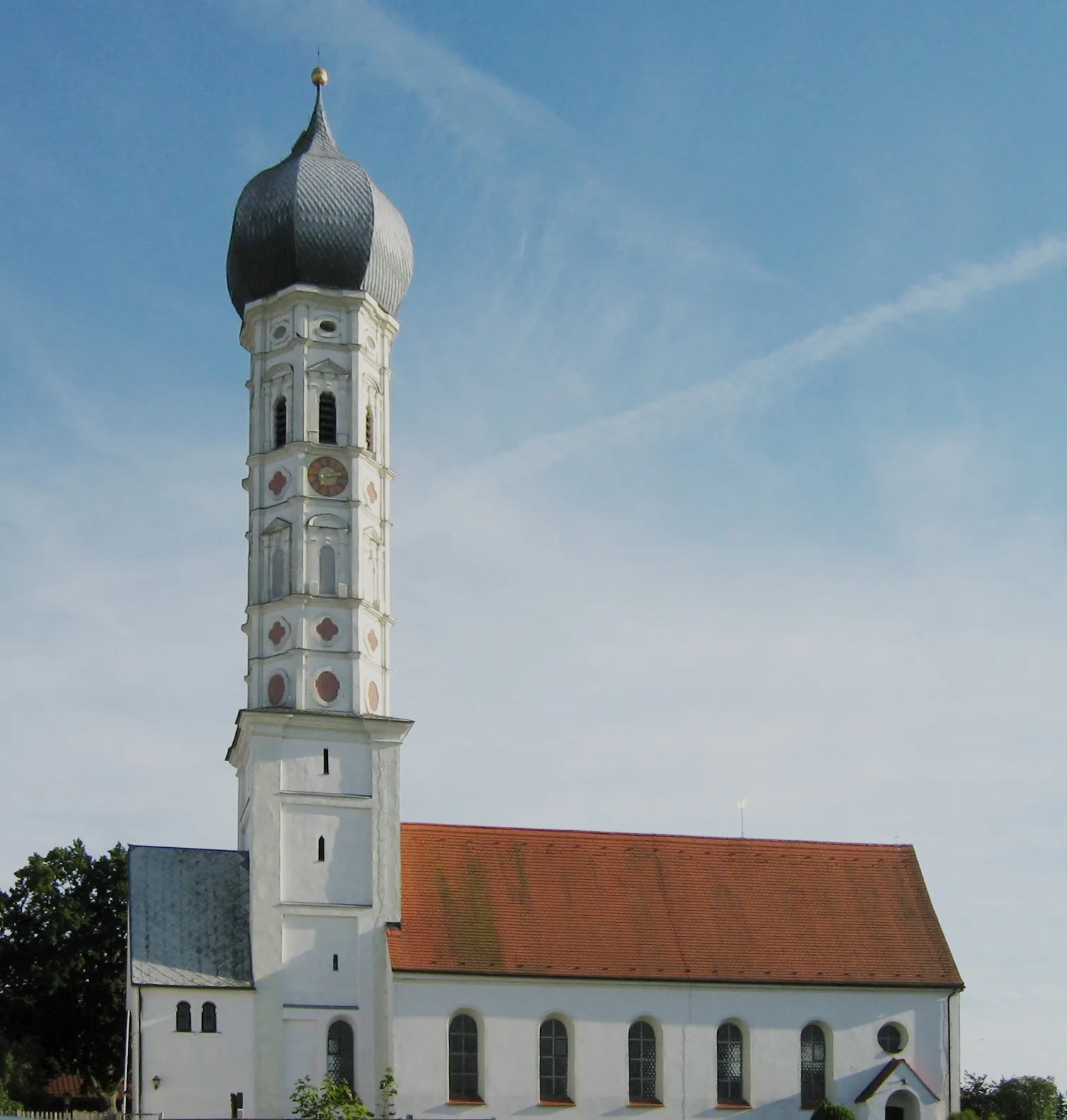 Photo showing: Kirche St. Florian in Wiedenzhausen, Gemeinde Sulzemoos, Landkreis Dachau