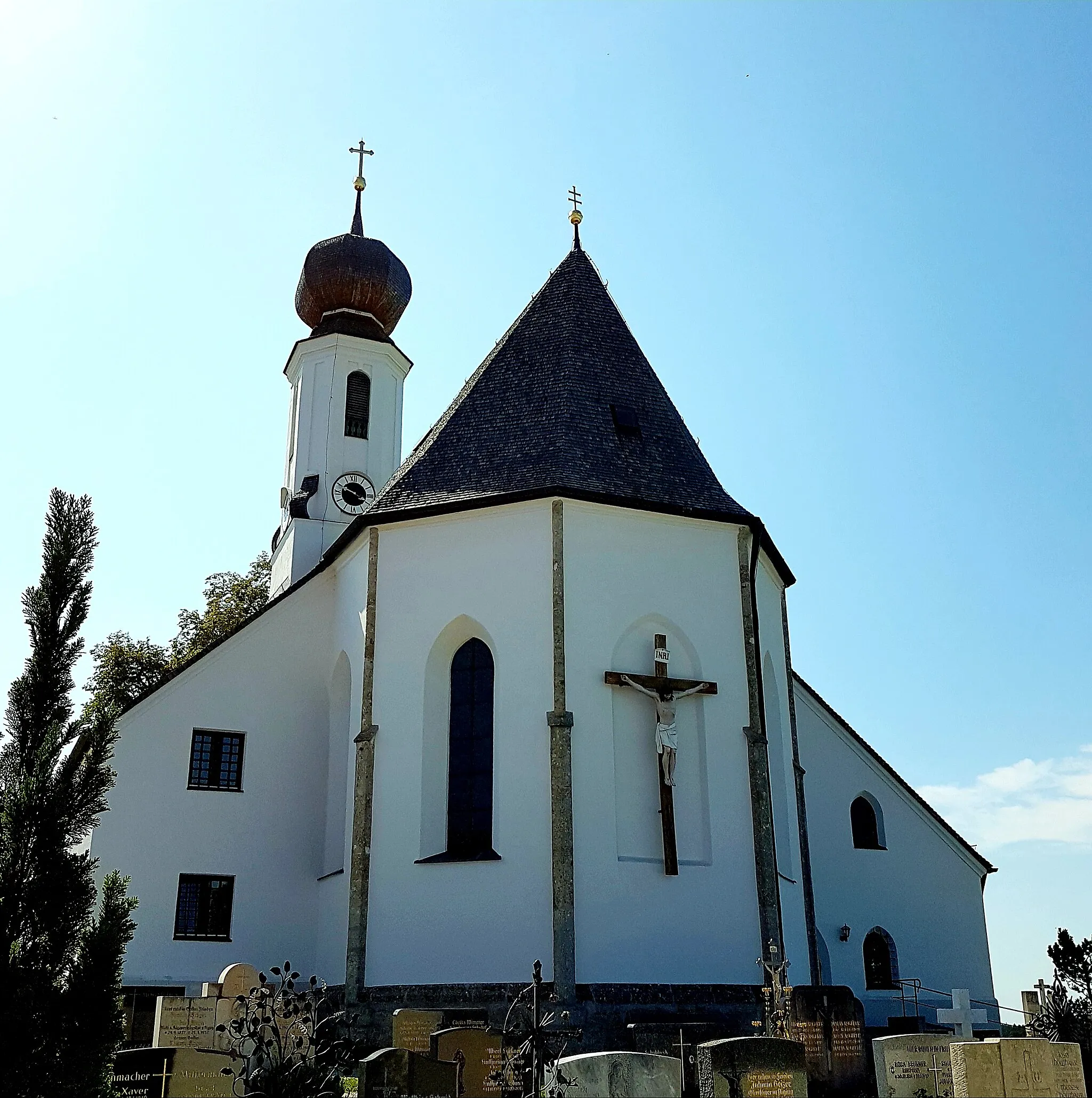 Photo showing: St. Laurentius (Nußdorf im Chiemgau)