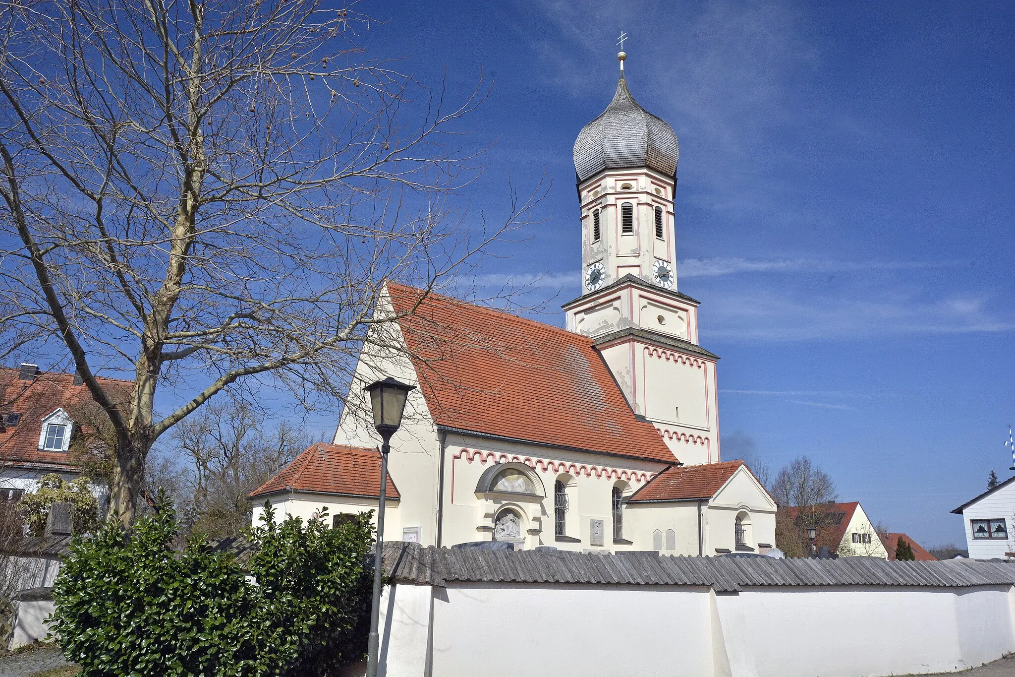 Photo showing: St. Peter and Paul Church, Asbach (Petershausen, Obb.)