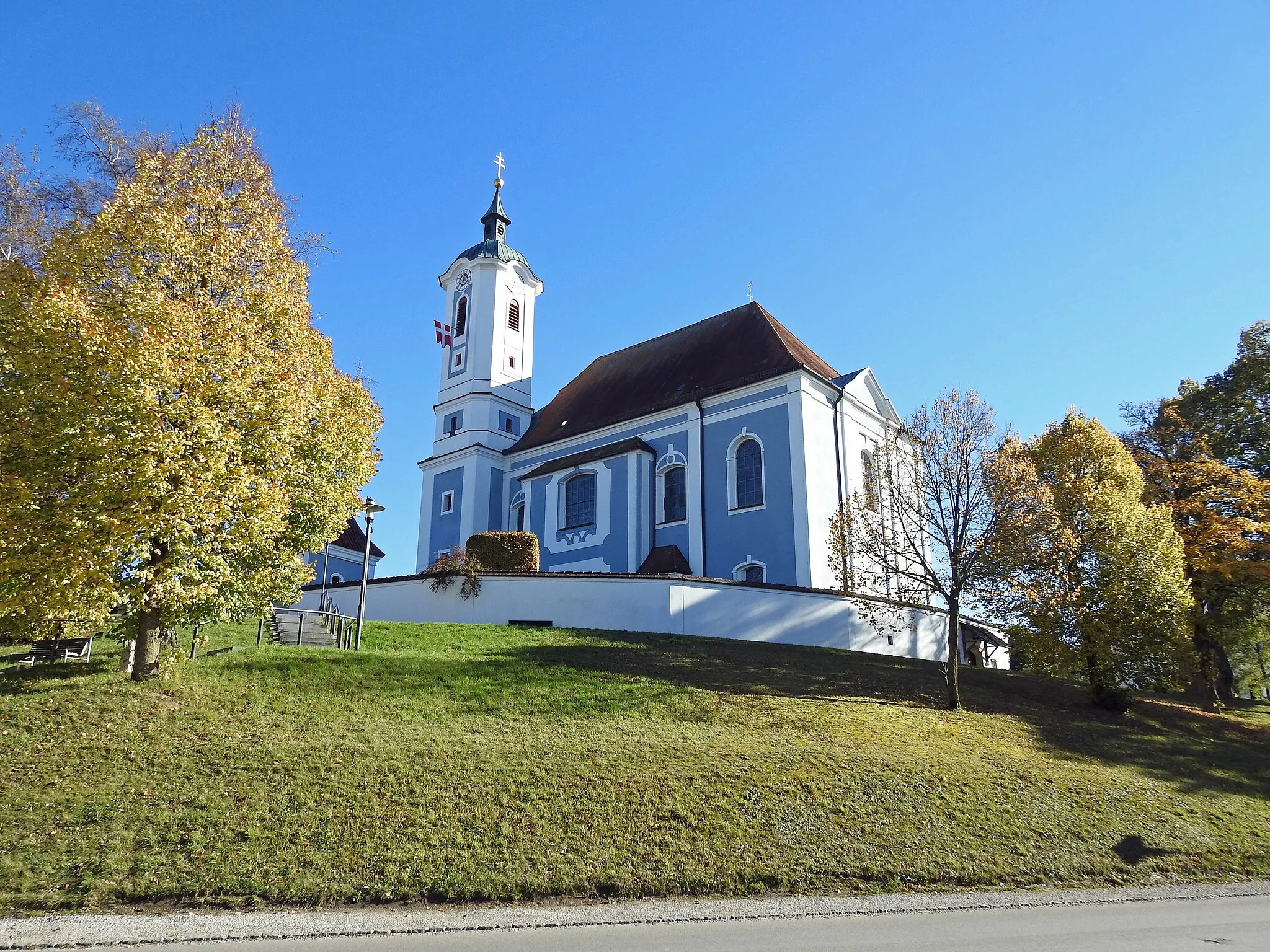 Photo showing: Pfarrkirche St. Vitus in Egling an der Paar