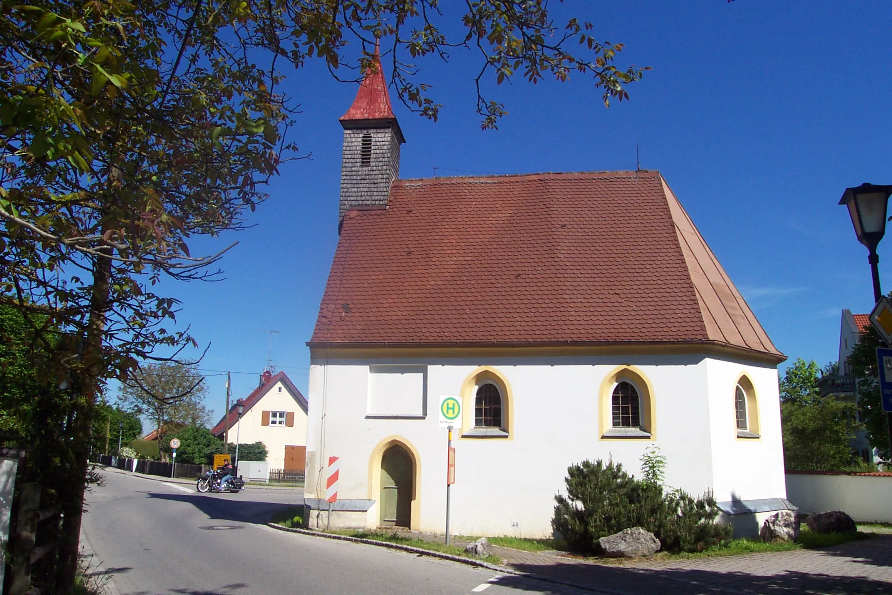 Photo showing: Chapel St. Georg in Mauern - Grafrath, Upper Bavaria, Germany