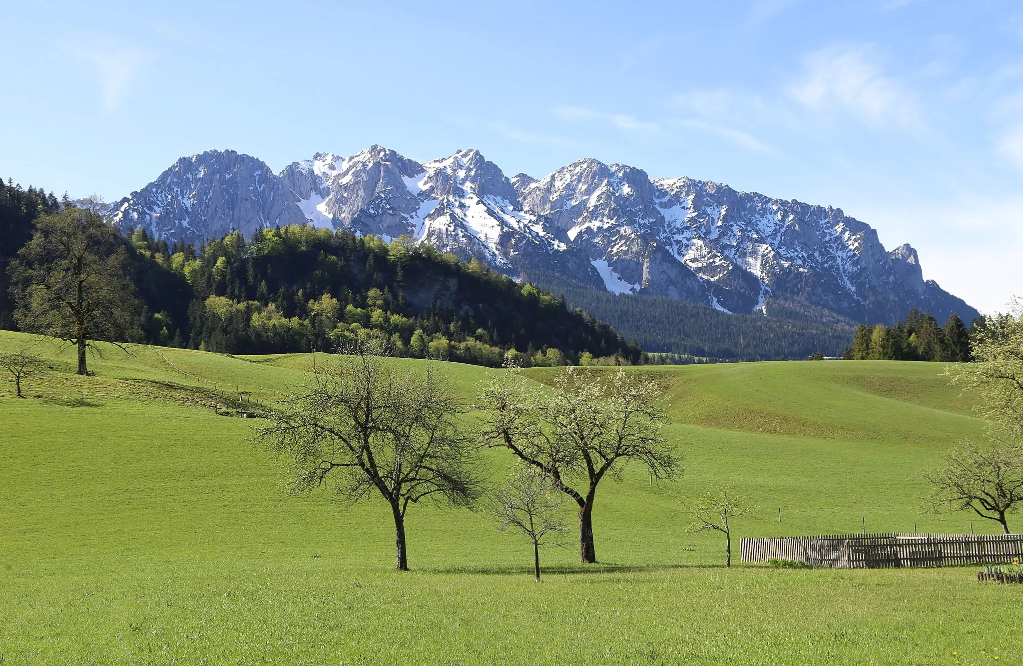 Photo showing: Zahmer Kaiser von Pötting, Rettenschöss gesehen