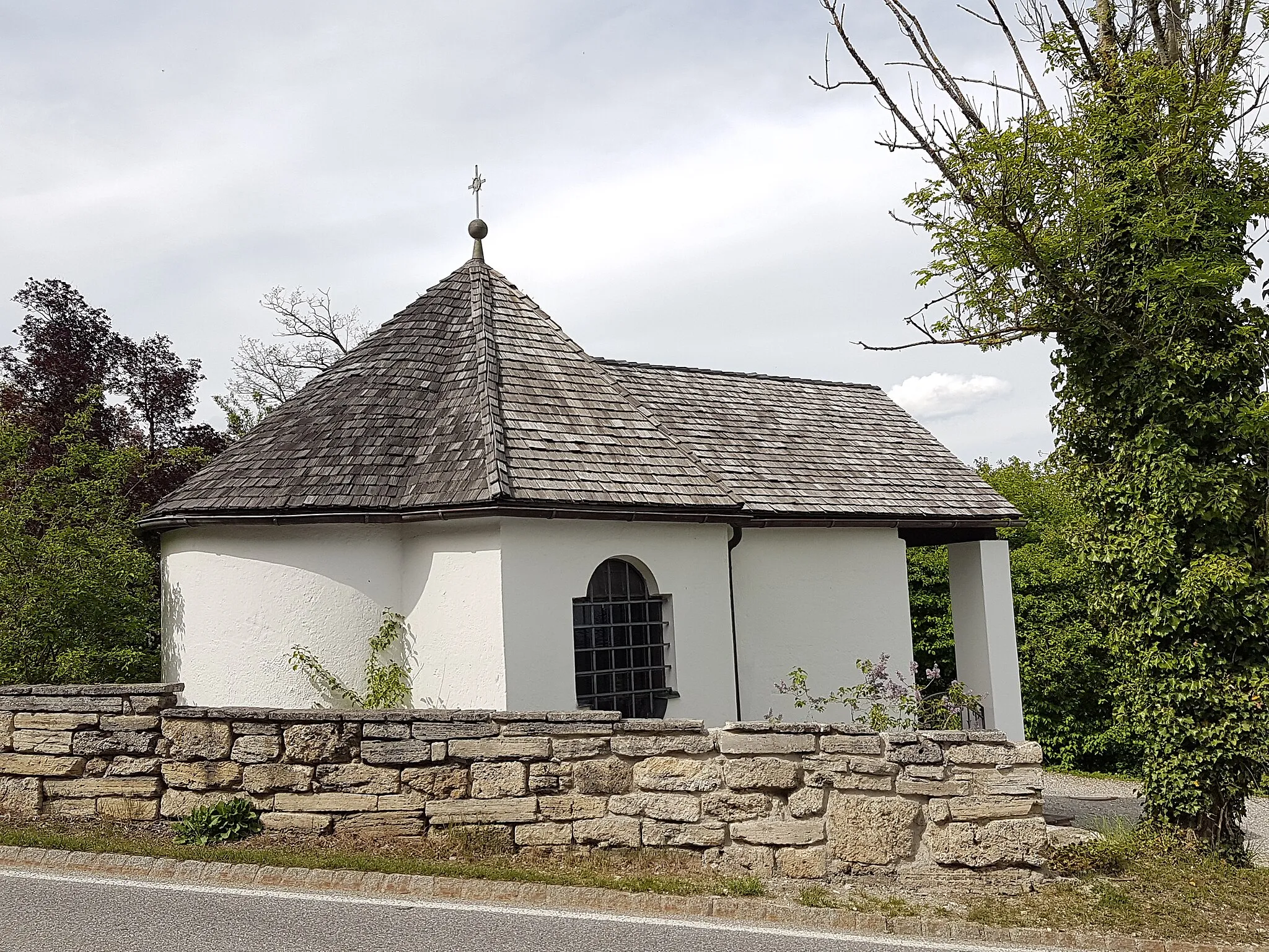 Photo showing: Schönwag (Wessobrunn), Rochuskapelle