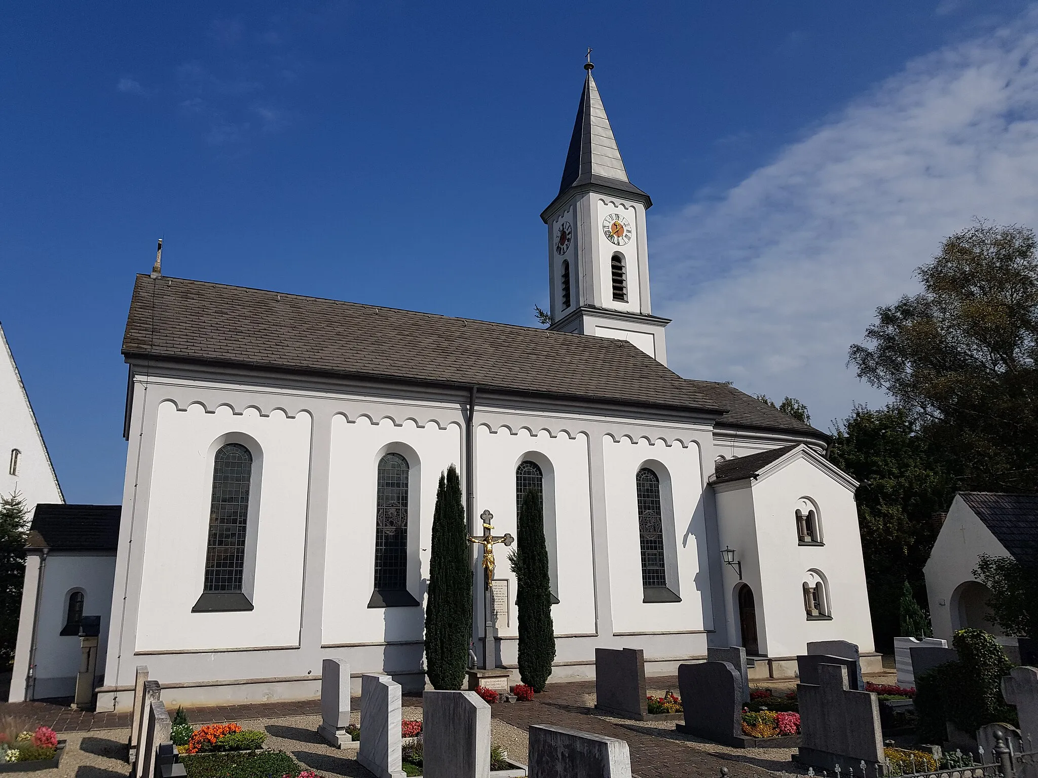 Photo showing: Katholische Kirche St. Georg in Thalhausen in der Gemeinde Altomünster