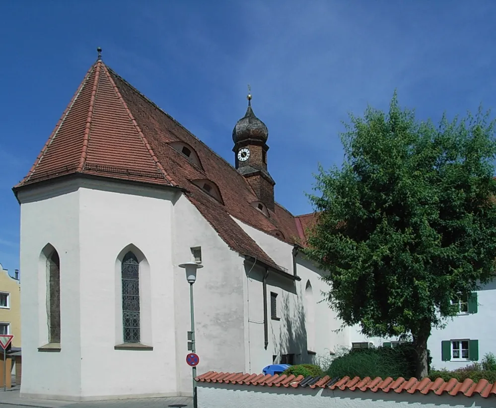 Photo showing: Die Spitalkirche in Eggenfelden