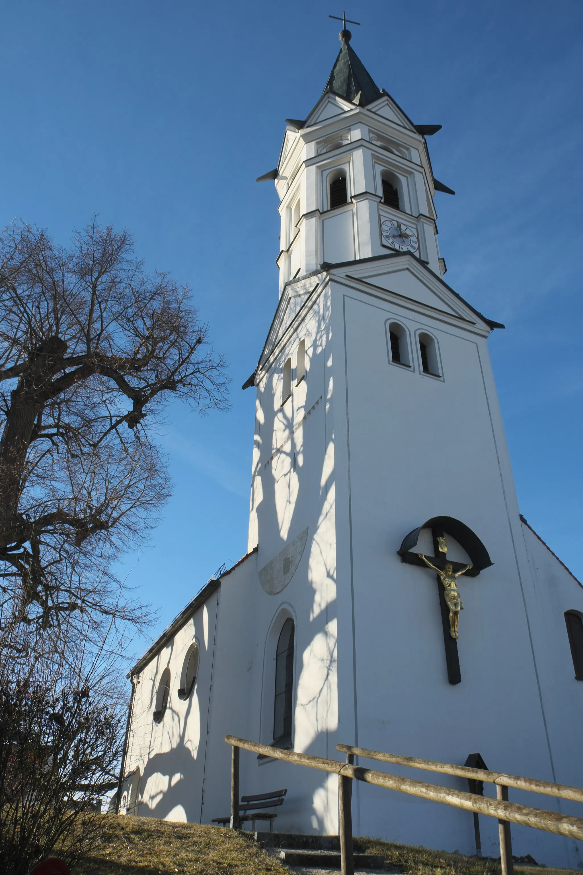 Photo showing: Katholische Filialkirche St. Vitus und Andreas in Geisenfeldwinden (Geisenfeld) im Landkreis Pfaffenhofen an der Ilm (Bayern/Deutschland)