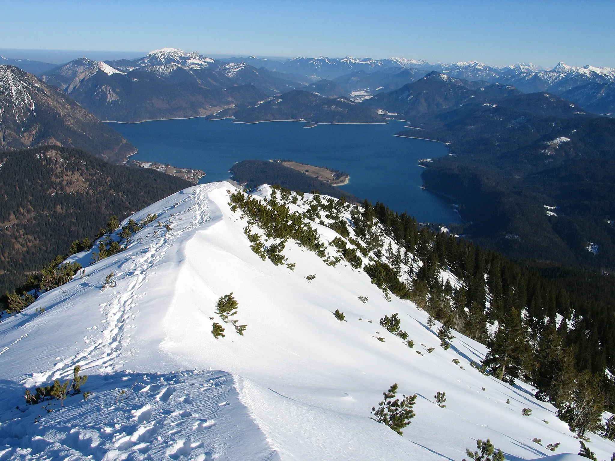 Photo showing: Walchensee